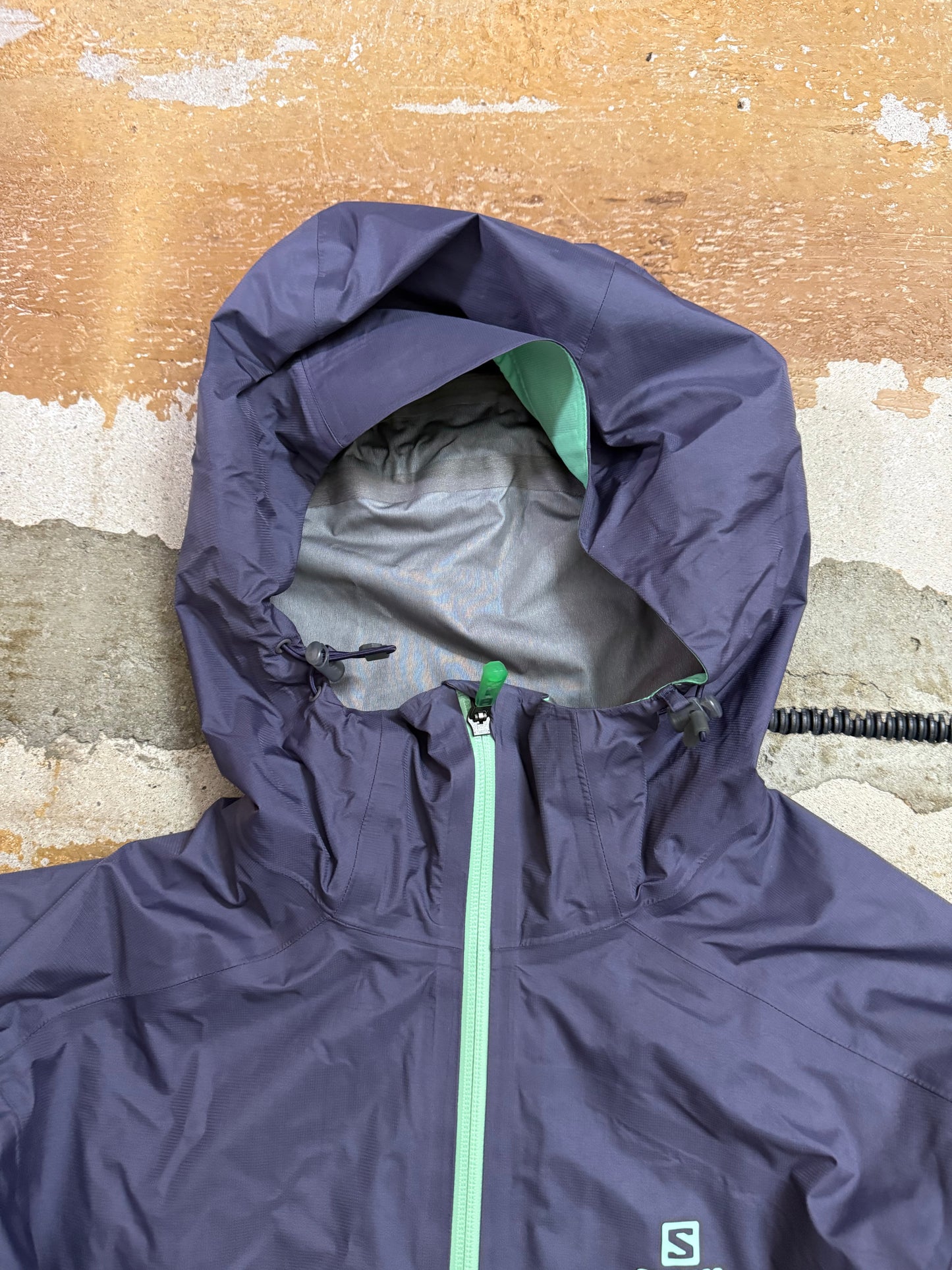Salomon Clima Pro Storm rain jacket armpit zipper - M