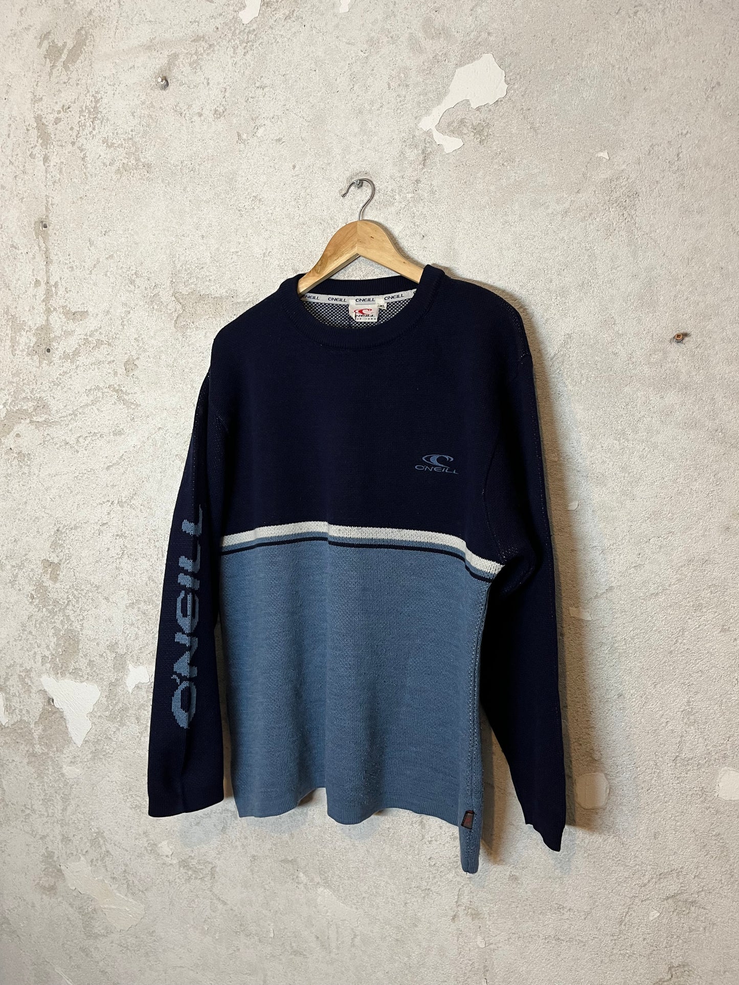 O’neill vintage retro surf skate knit sweater 