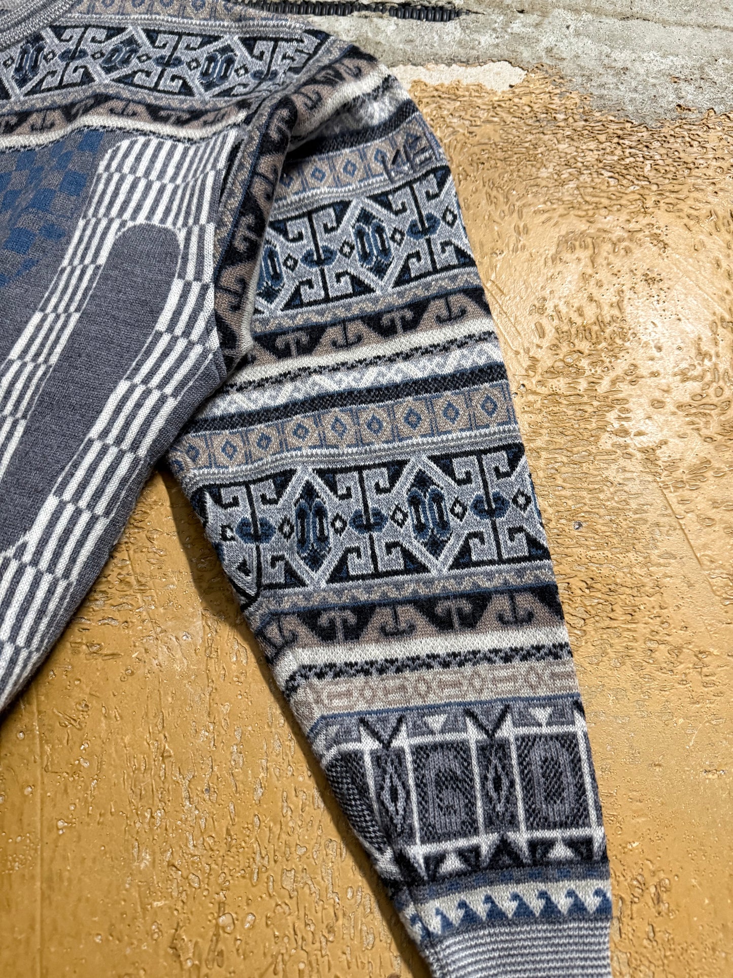Kenzo Golf 100% wool knit sweater - XS