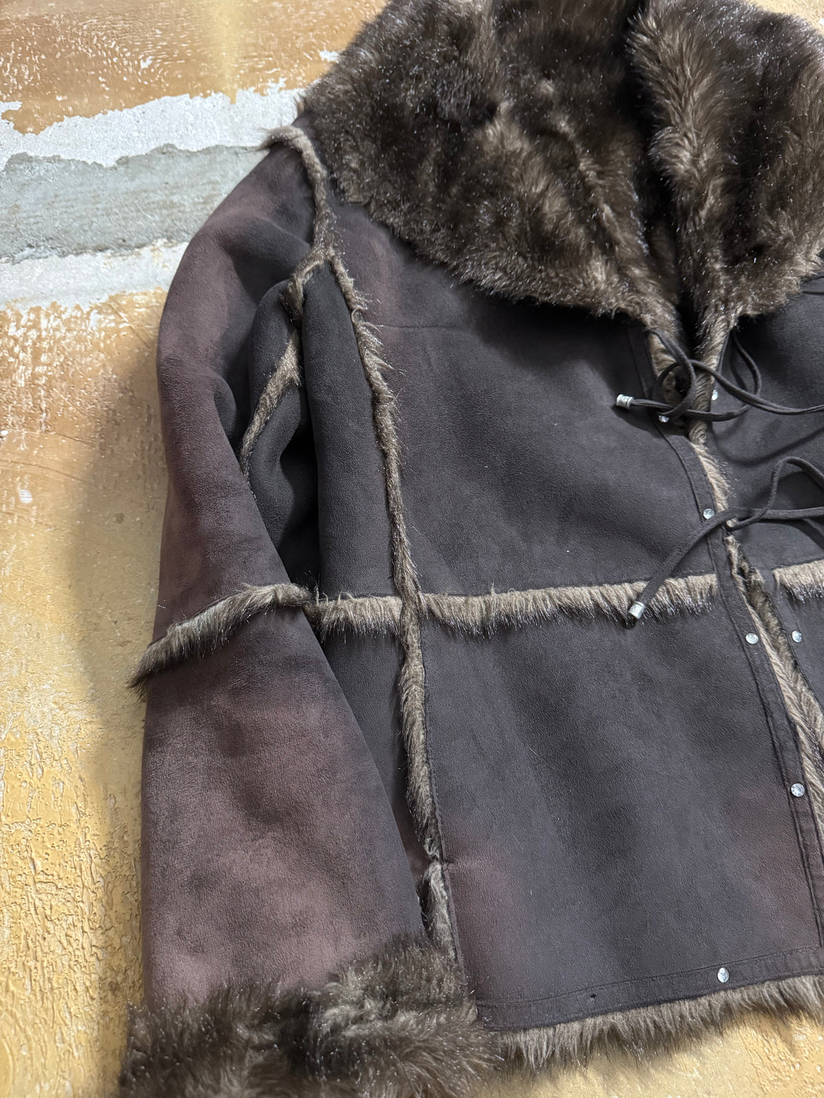 Balmain vintage fur jacket - M