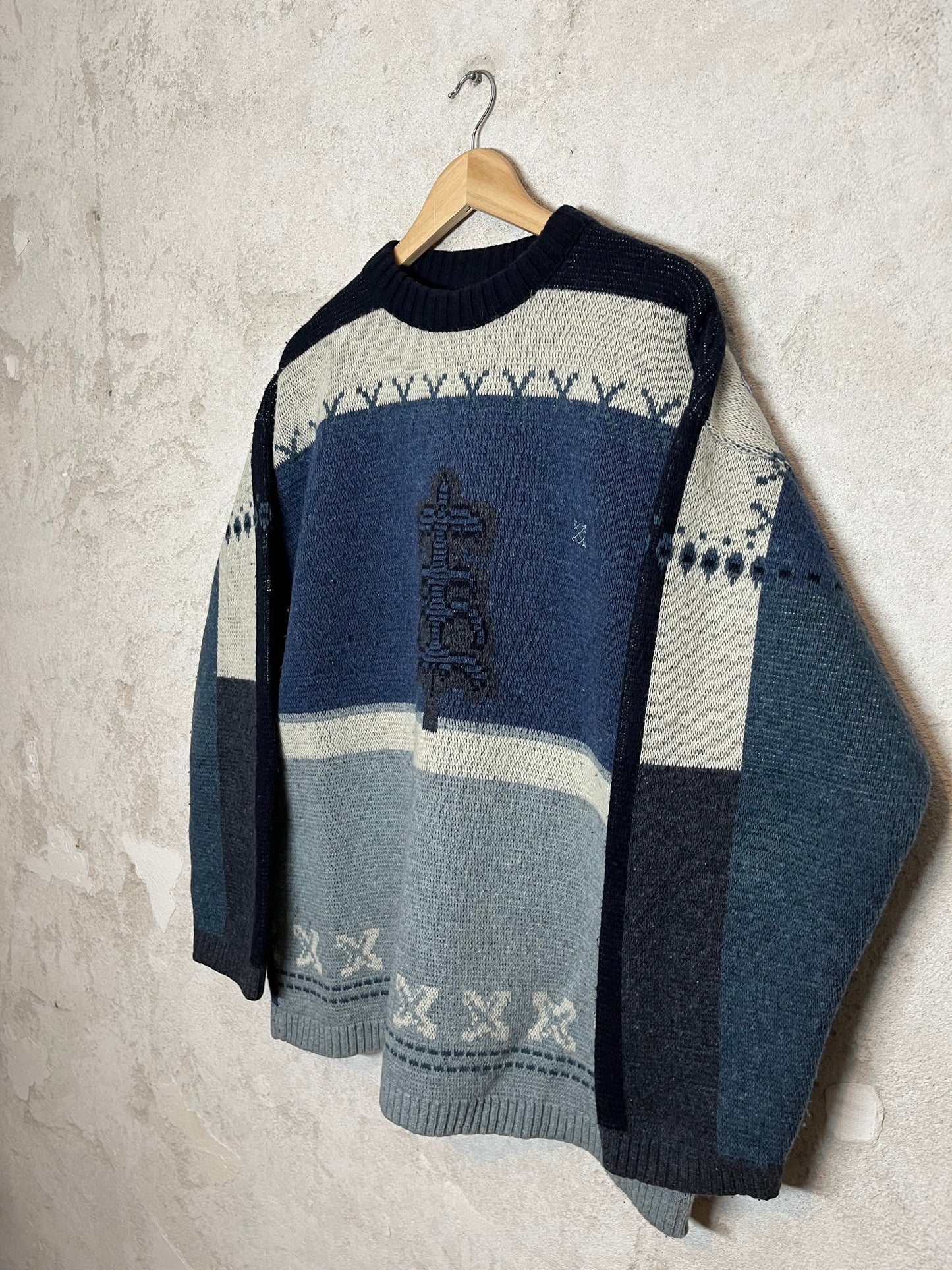 Oxbow vintage 90s ski knit sweater - L