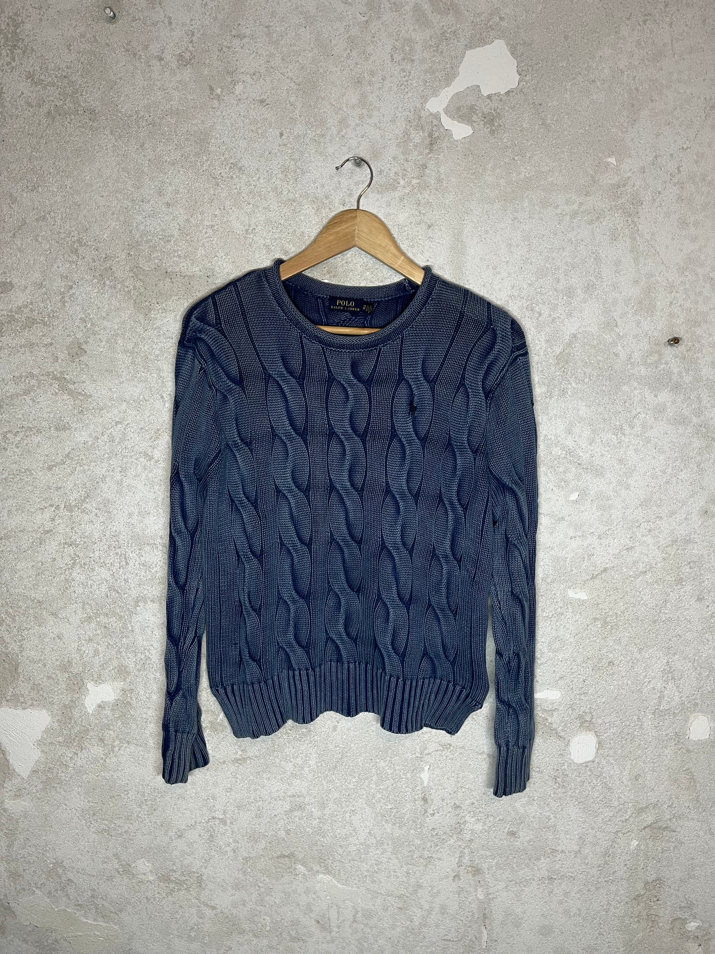 Ralph Lauren cable knit sweatshirt - XS