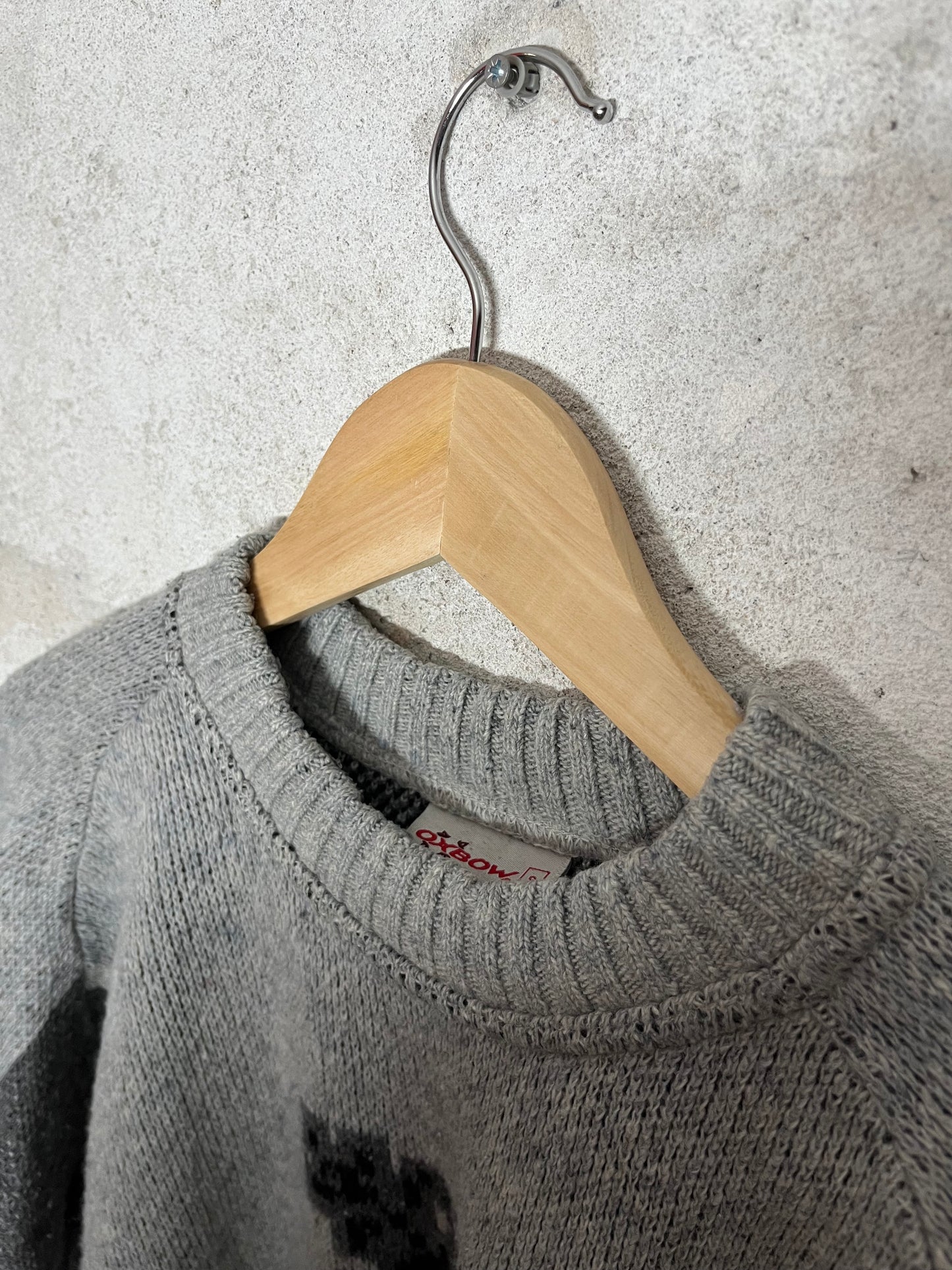 Oxbow vintage 90s ski knit sweater - S