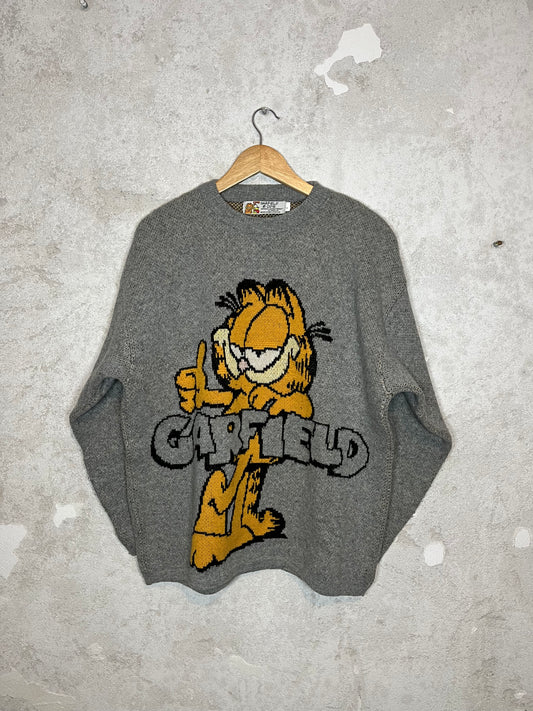 Vintage Garfield collectors heavy knit sweater - L/XL