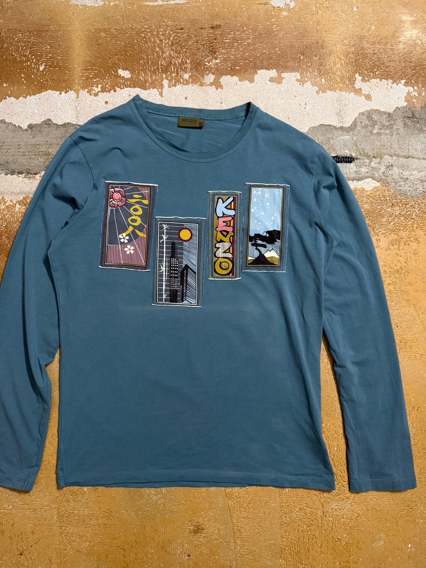 Kenzo vintage asia longsleeve - L