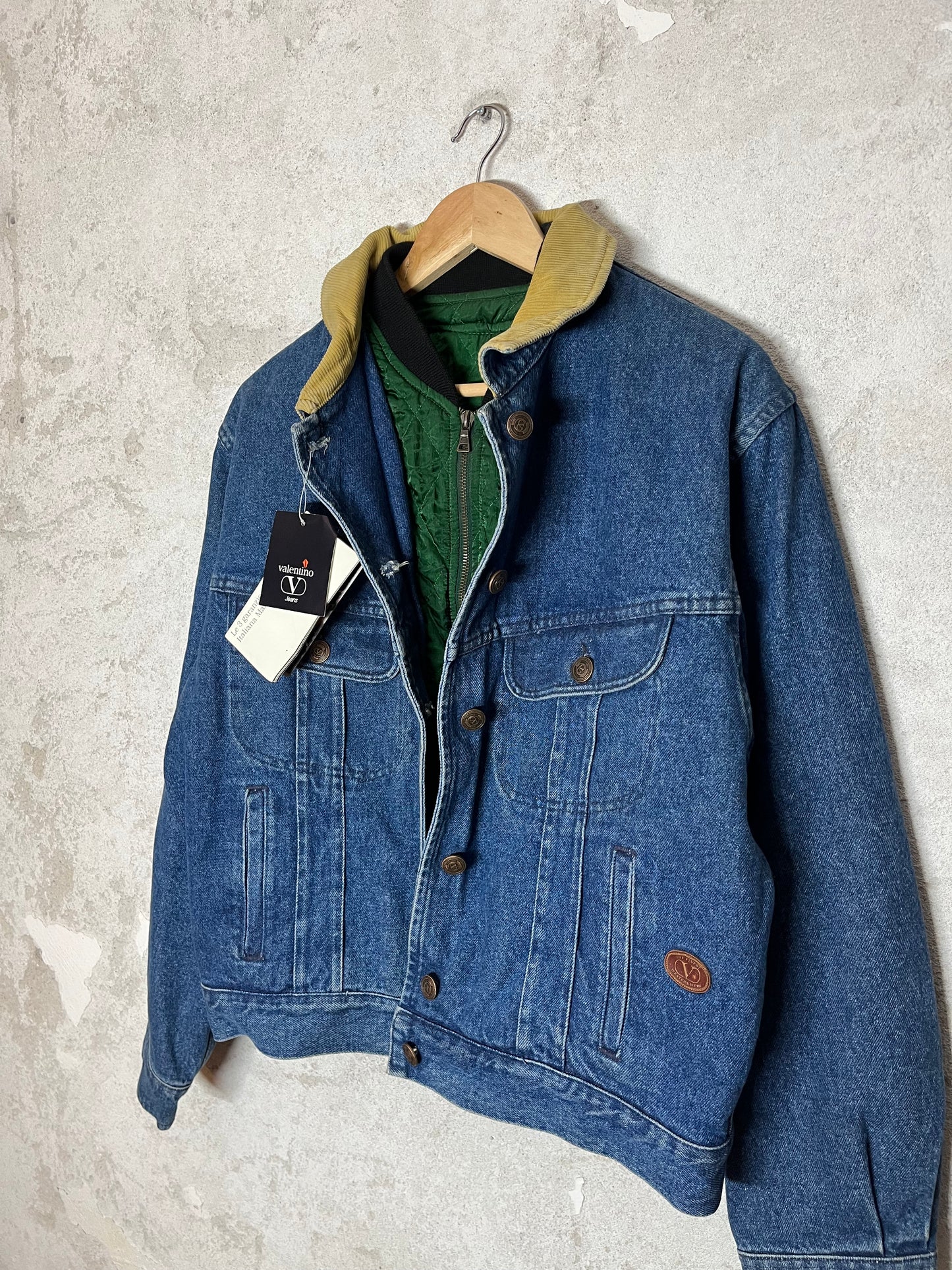 Valentino vintage denim jacket, new with tags - XS