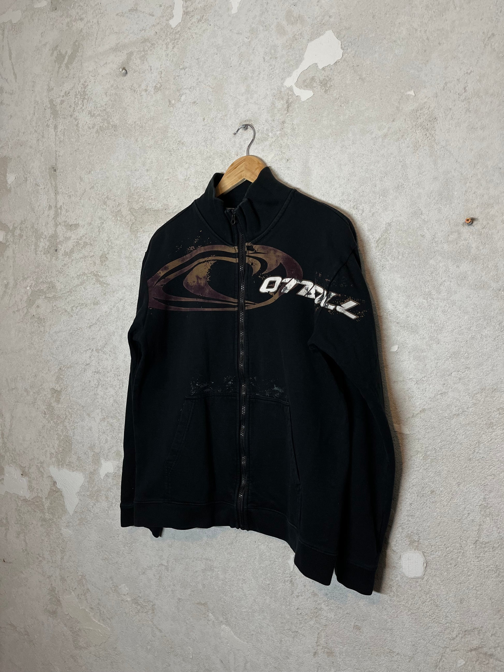 O'neill vintage 90s surf skate zip-up sweater