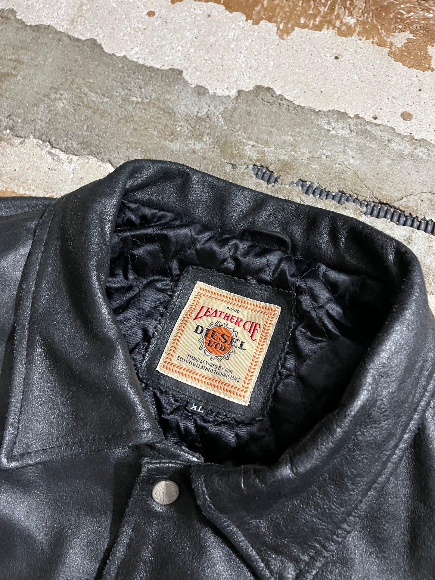 Diesel vintage Leather jacket - L