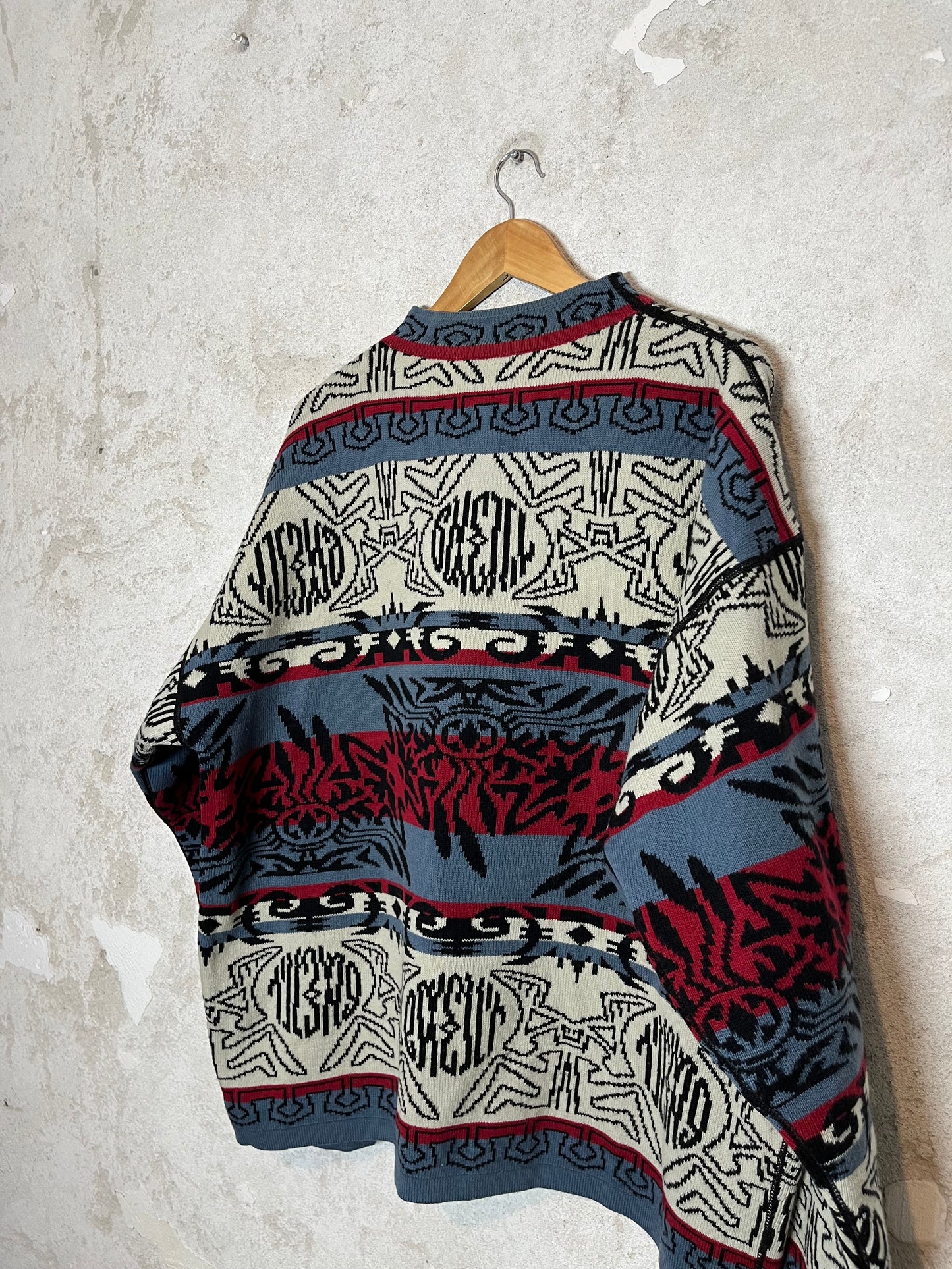 O’neill vintage reversible knit sweater - XL