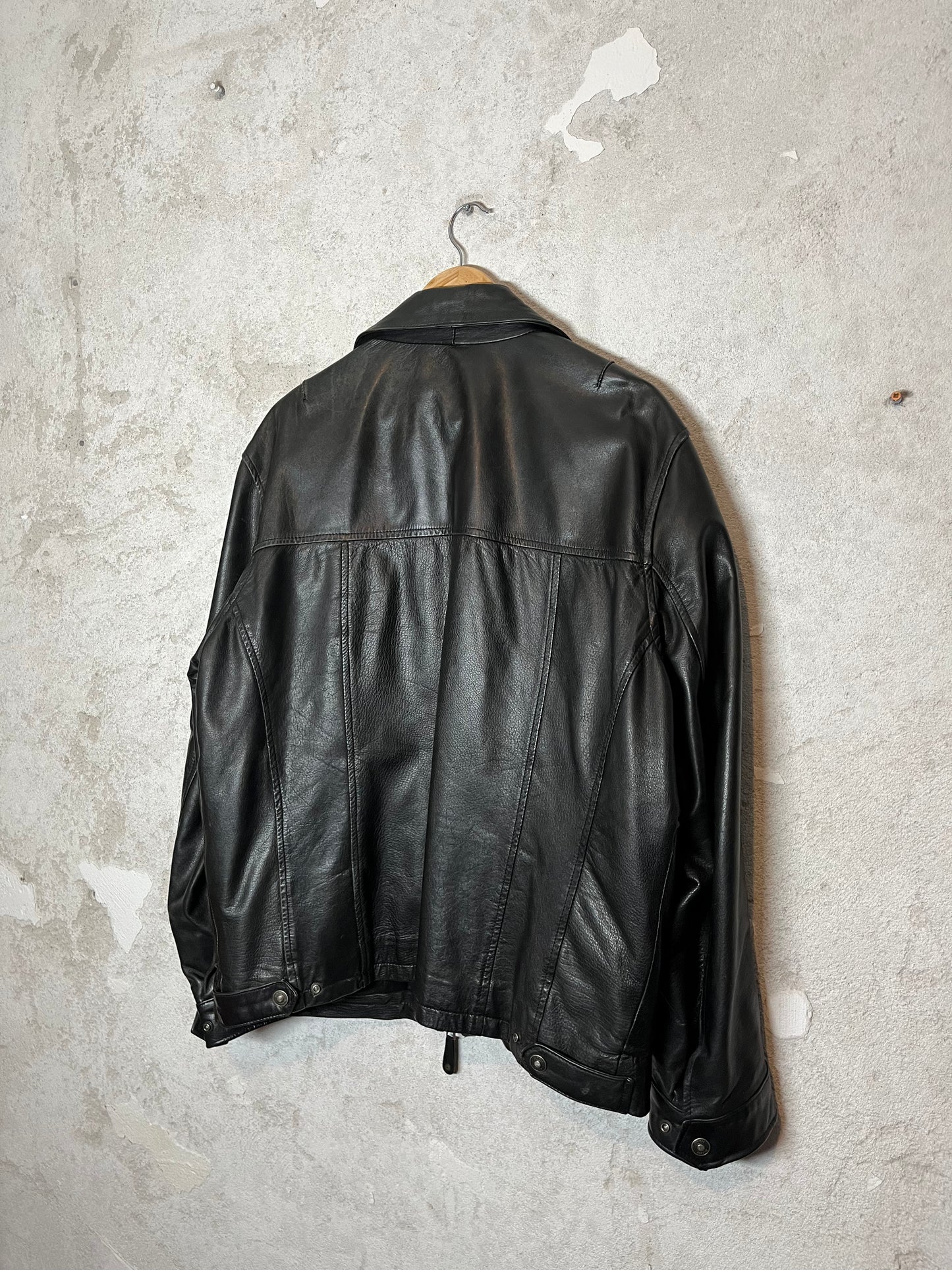 Schott NYC high quality leather motor jacket - XXL