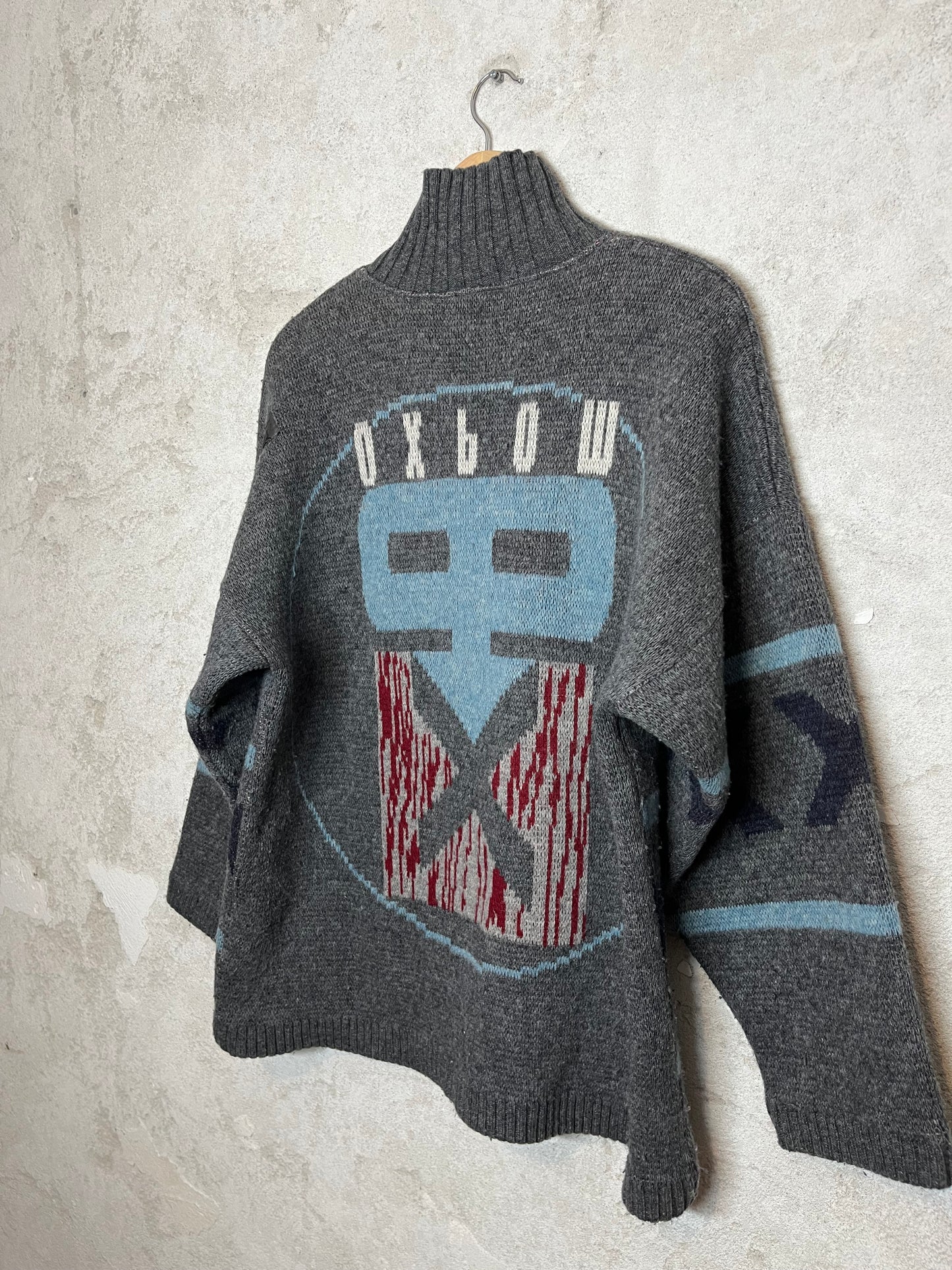 Oxbow vintage 90s ski knit sweater - S