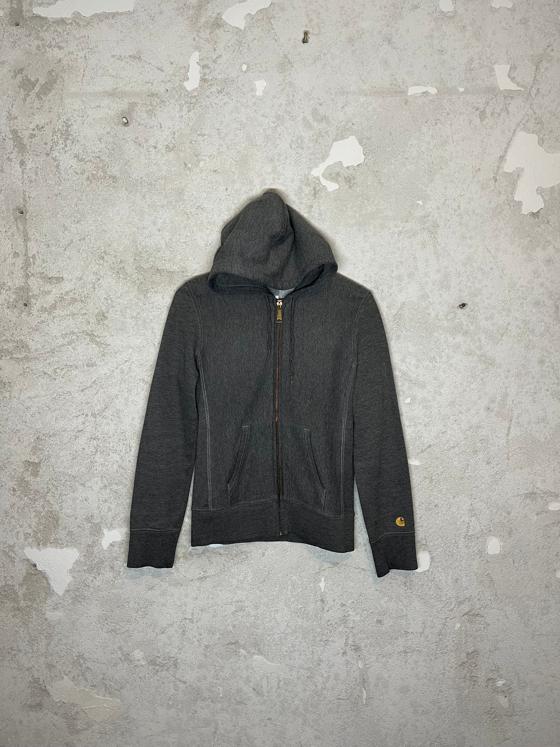 Carhartt vintage retro hooded sweatshirt zip-up