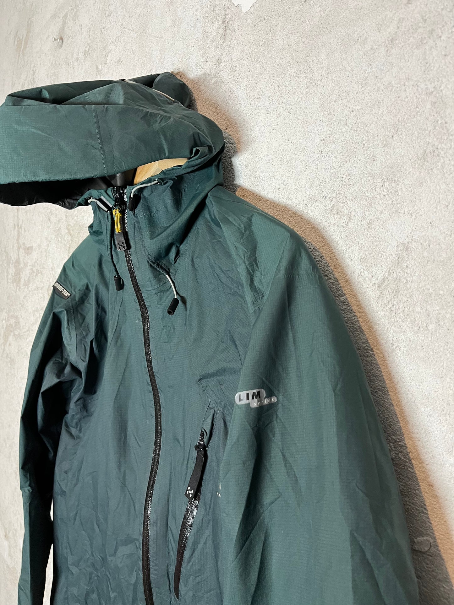 Haglöfs gore-tex L.I.M. series gorpcore rain jacket - XS