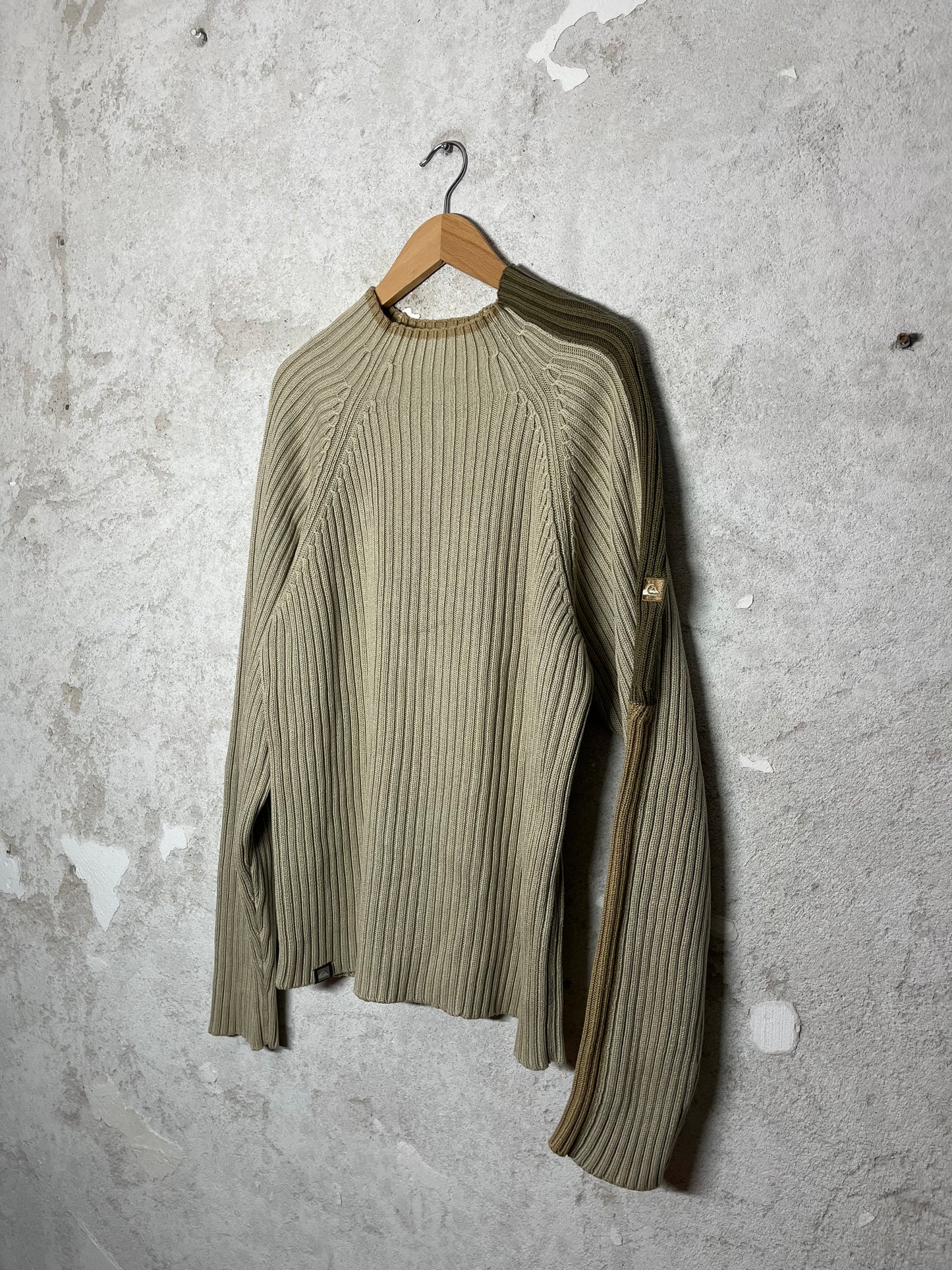 Vintage Quiksilver ribbed knit sweater - XL