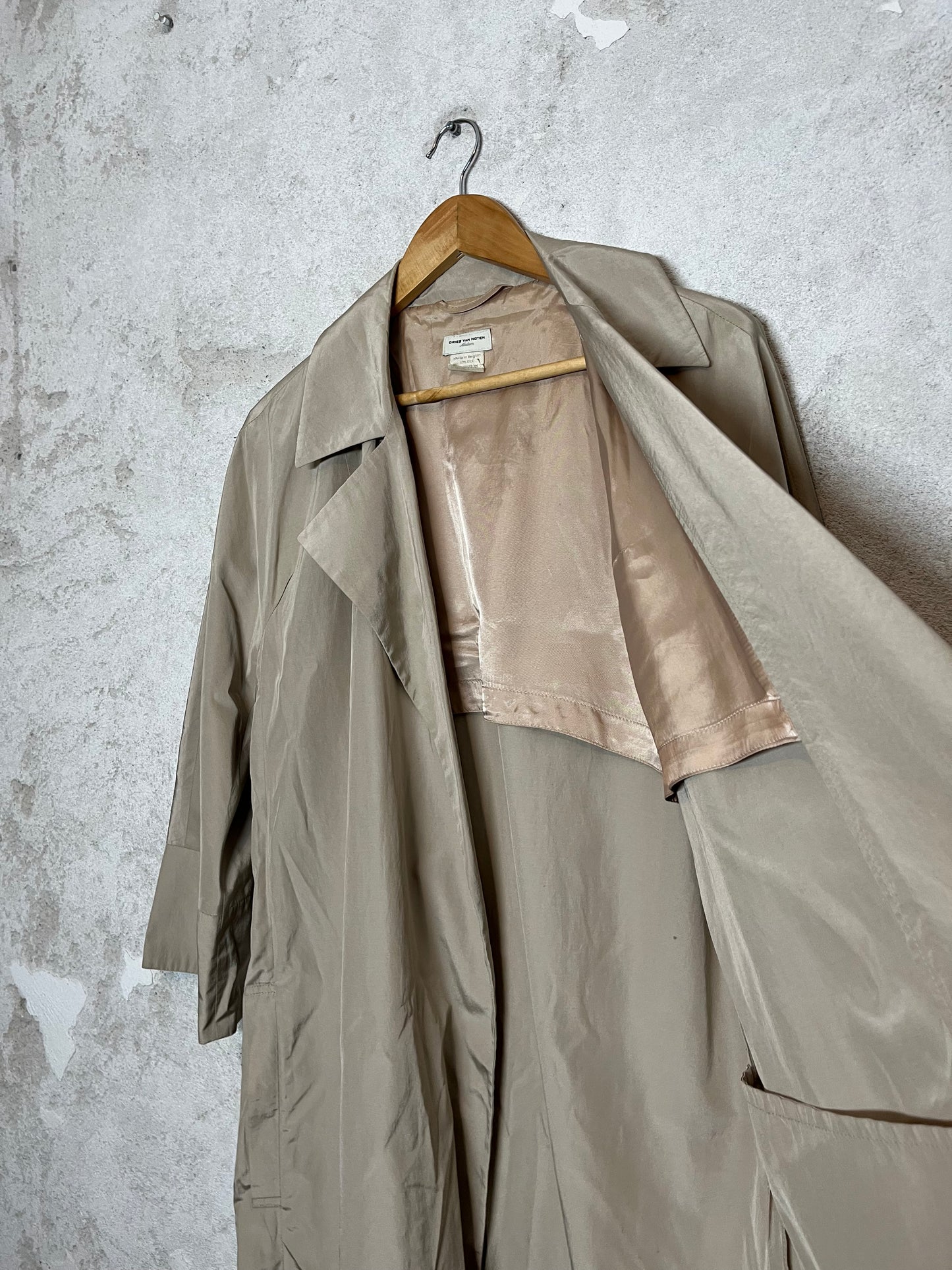 Dries van Noten Silk Cotton trenchcoat - M