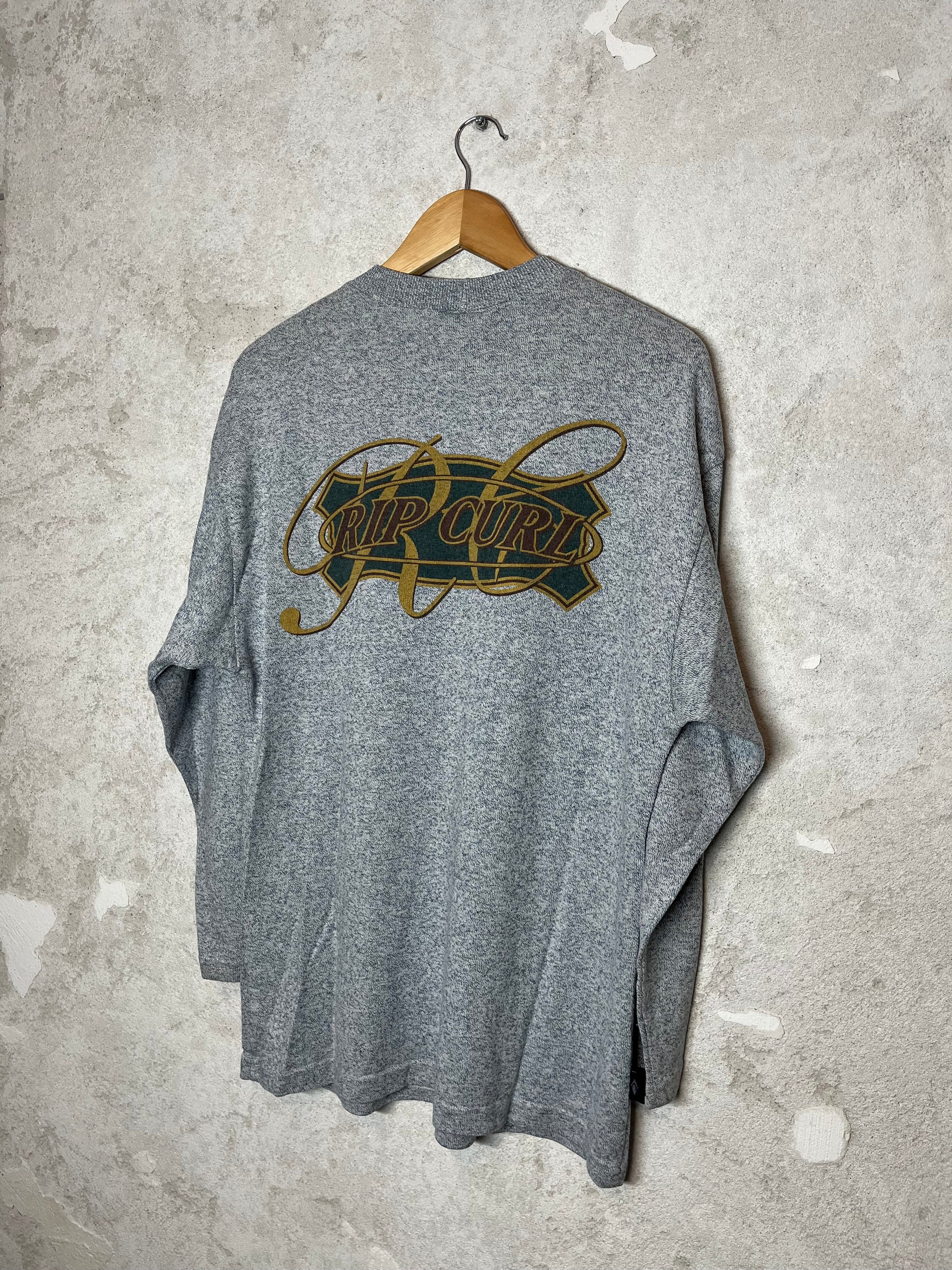 Rip Curl vintage retro skate surf longsleeve t-shirt