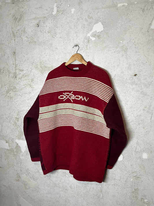 Oxbow vintage 90s heavy knit ski sweater - XXL