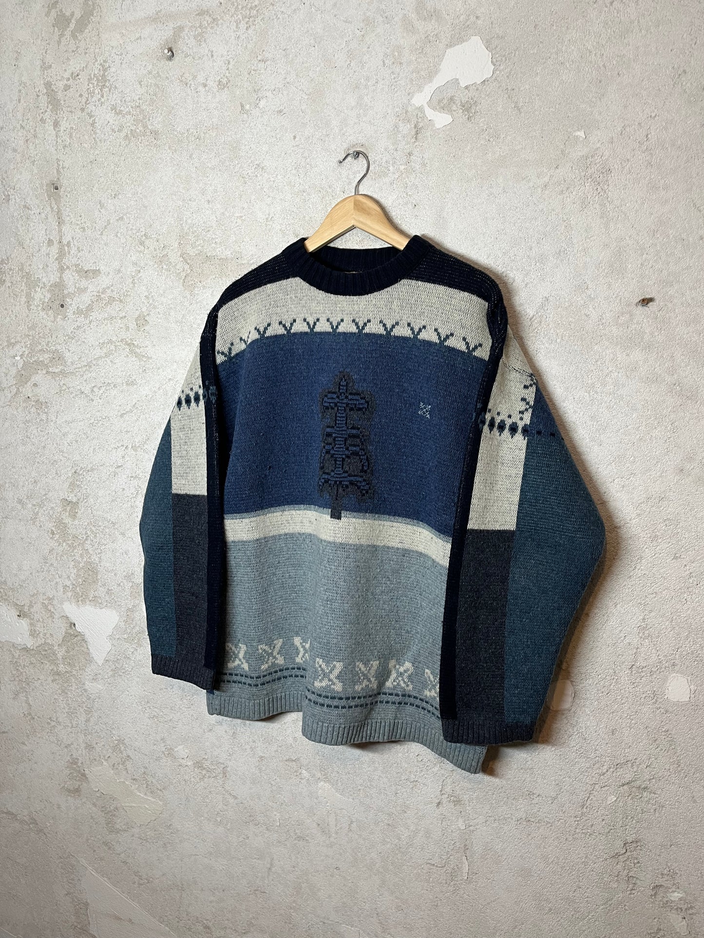 Oxbow vintage 90s ski knit sweater - L