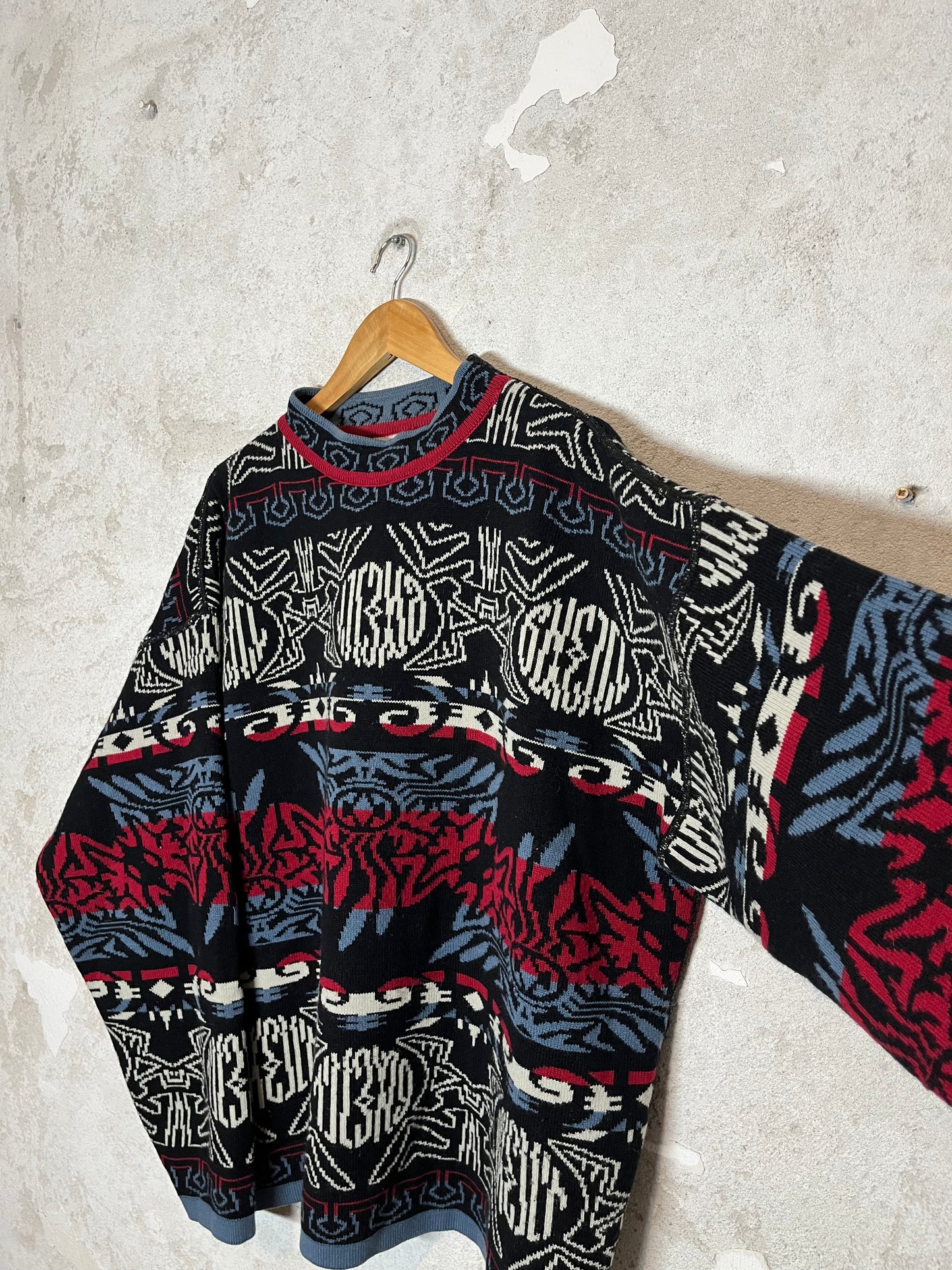 O’neill vintage reversible knit sweater - XL