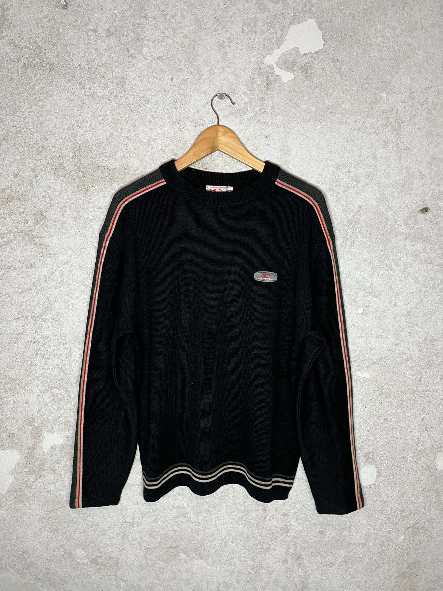 O'neill vintage retro 90s wool knit sweatshirt - M