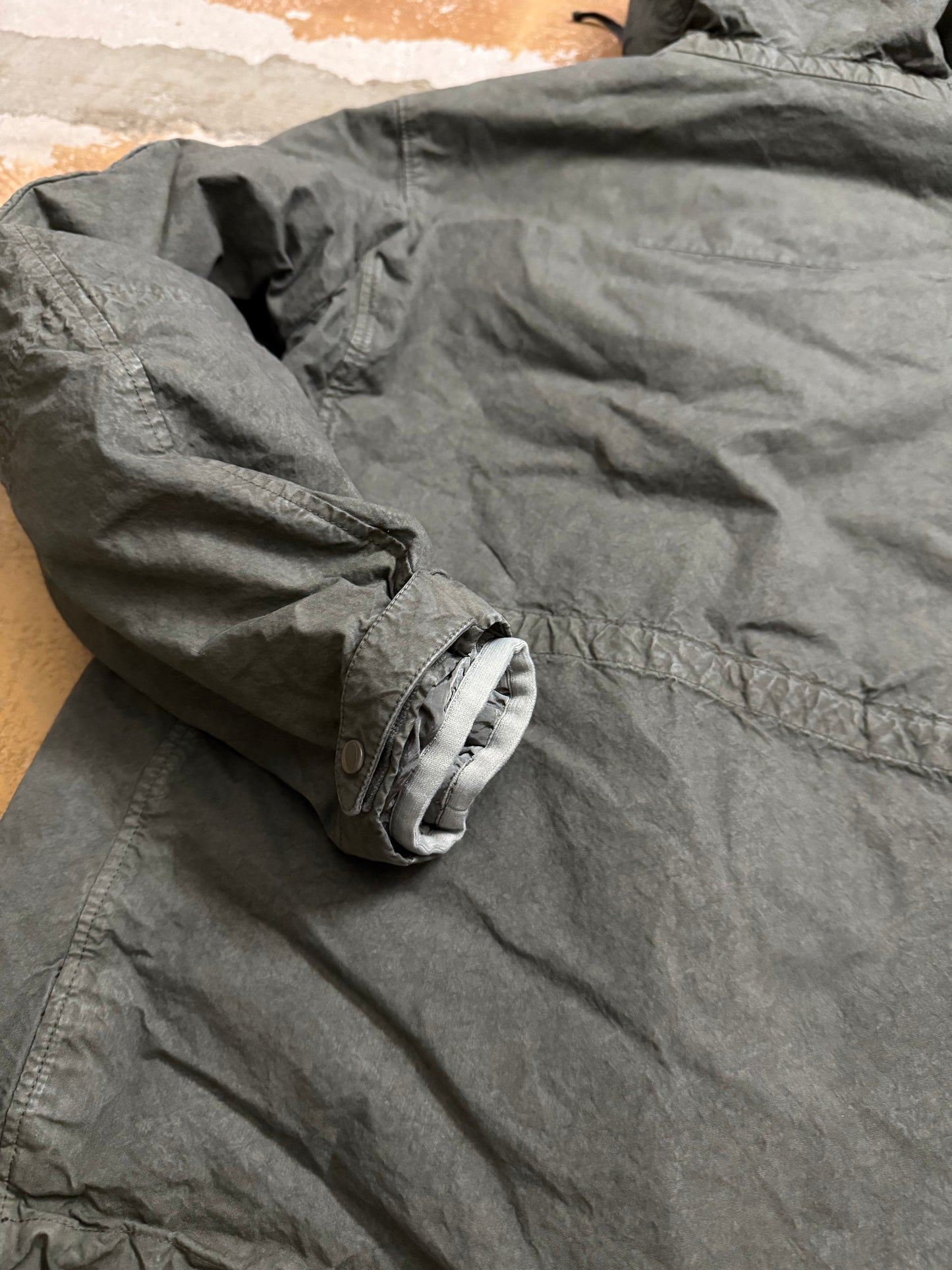 CP Company Ba-Tic Halley Stevensons waxed cotton 2-in-1 winter jacket - S