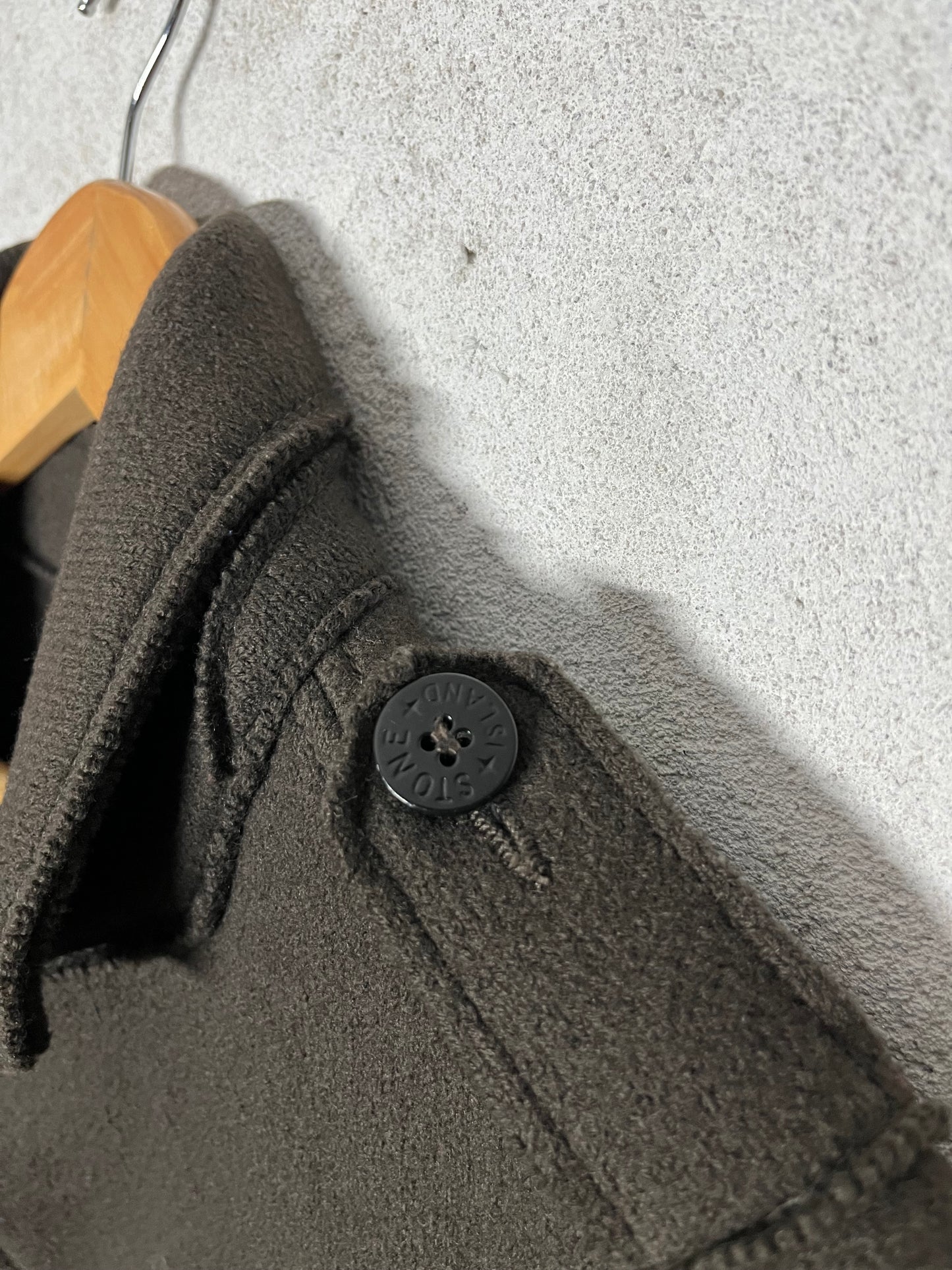 Stone Island vintage wool military jacket - S