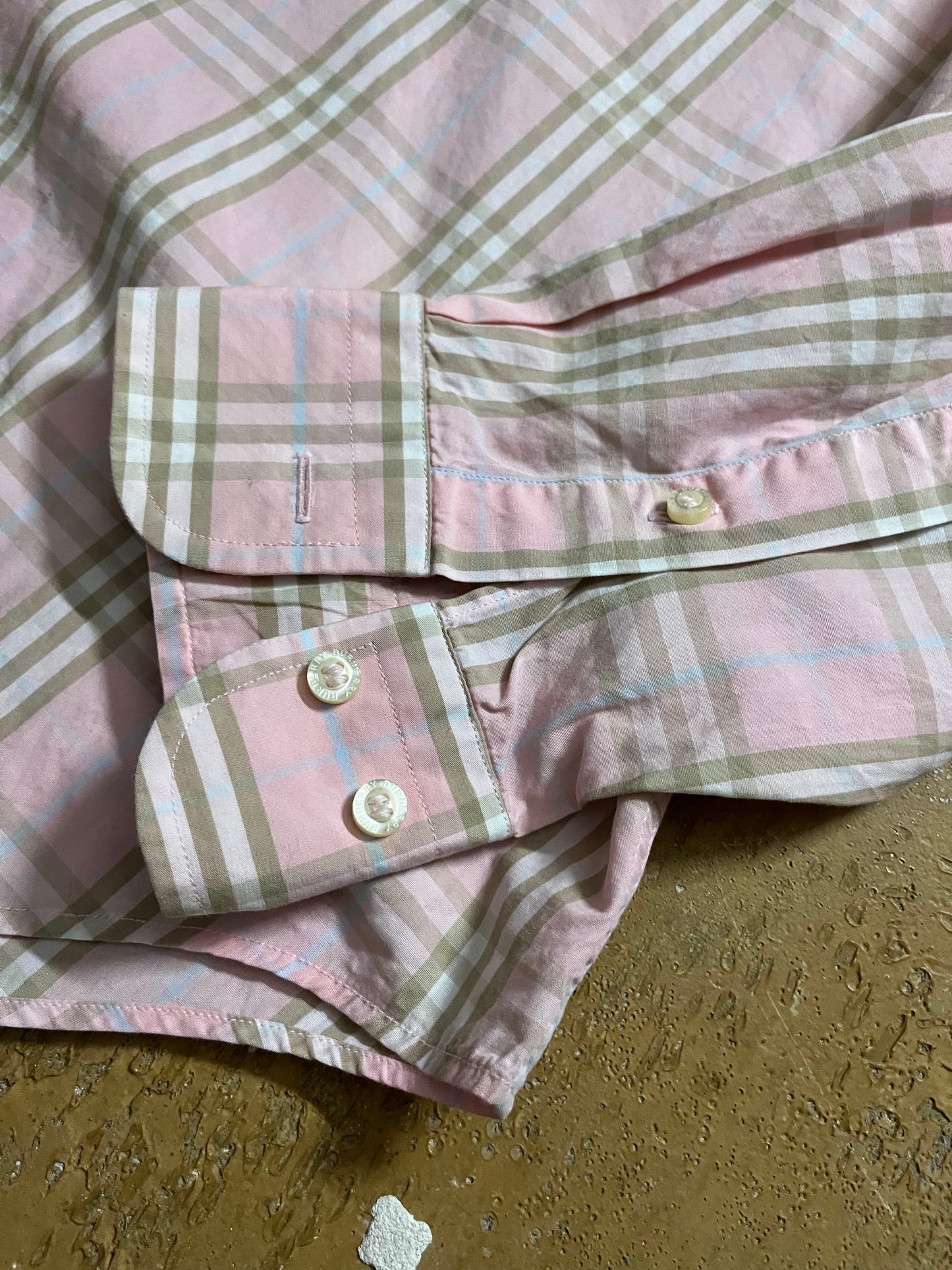 Burberry vintage pink flannel -