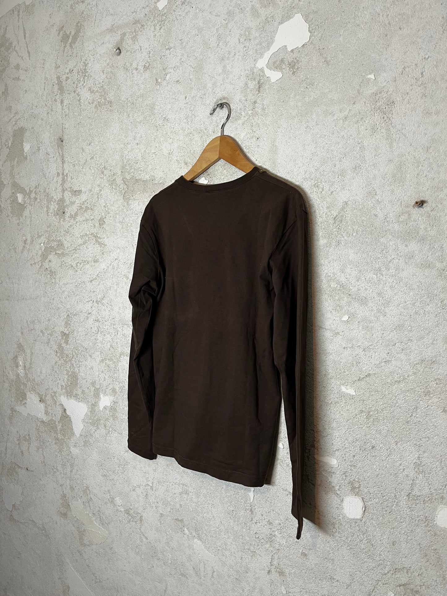 Dolce & Gabbana vintage brown longsleeve top - S