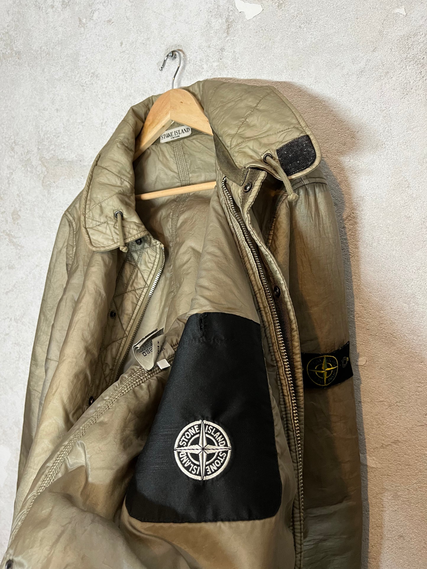 Stone Island vintage crinkle bomber jacket AW'07 - AW'08 - XL