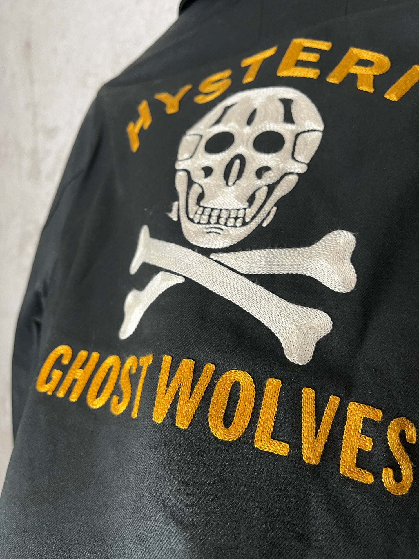 Hysteric Glamour “Ghost Wolves” waxed jacket - M