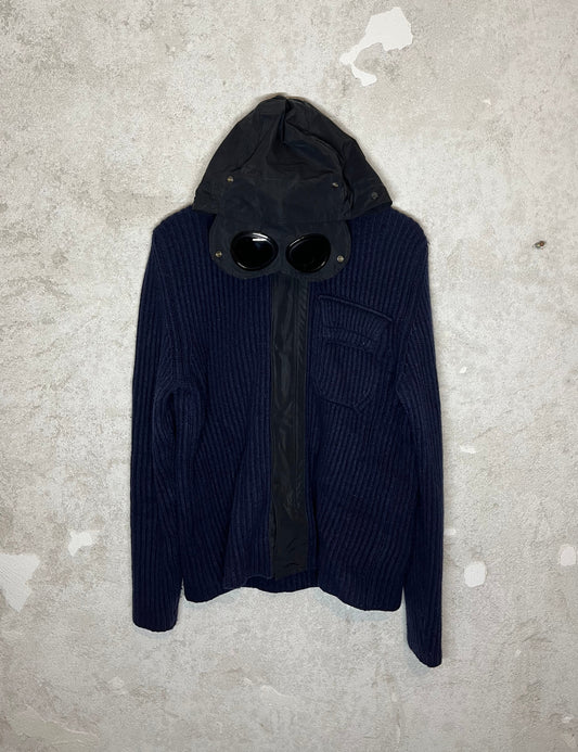 CP Company knitted goggle jacket - M