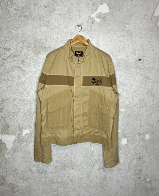 Dolce & Gabbana Beige Cargo Jacket - M