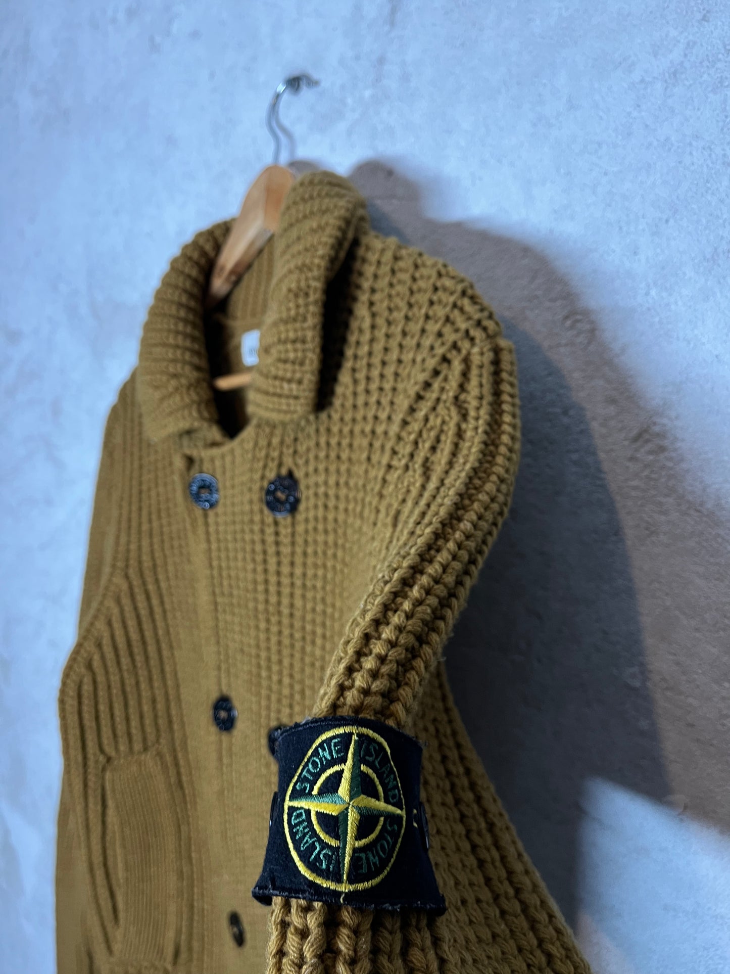 Stone Island heavy knitted sweater - L