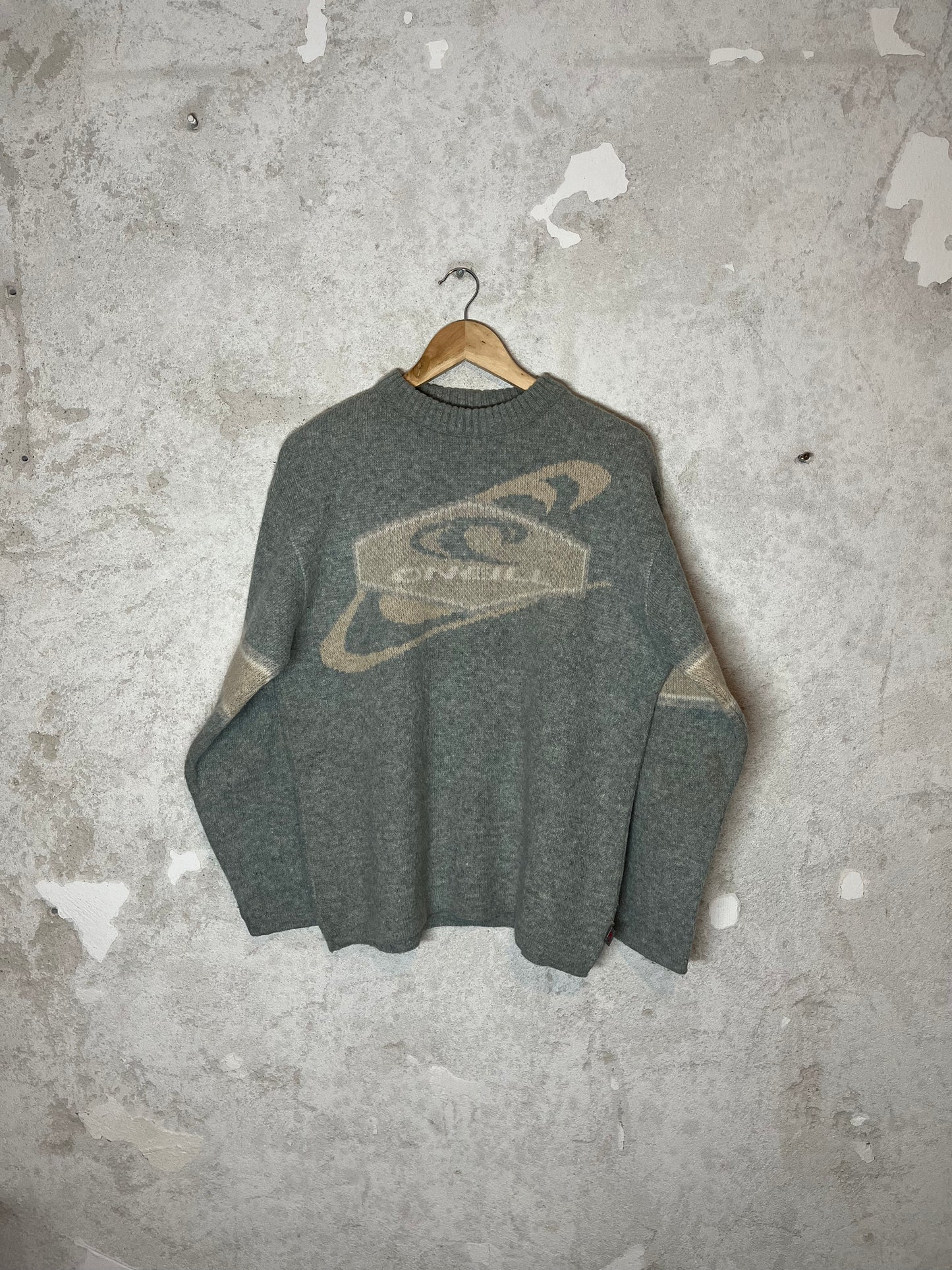 O'neill 90s ski snowboard heavy knit sweatshirt - S