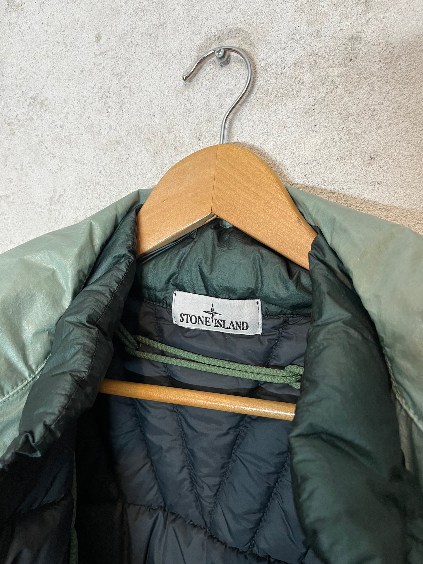 Stone Island 40th anniversary 82/22 2-in-1 rope lining winter jacket - L