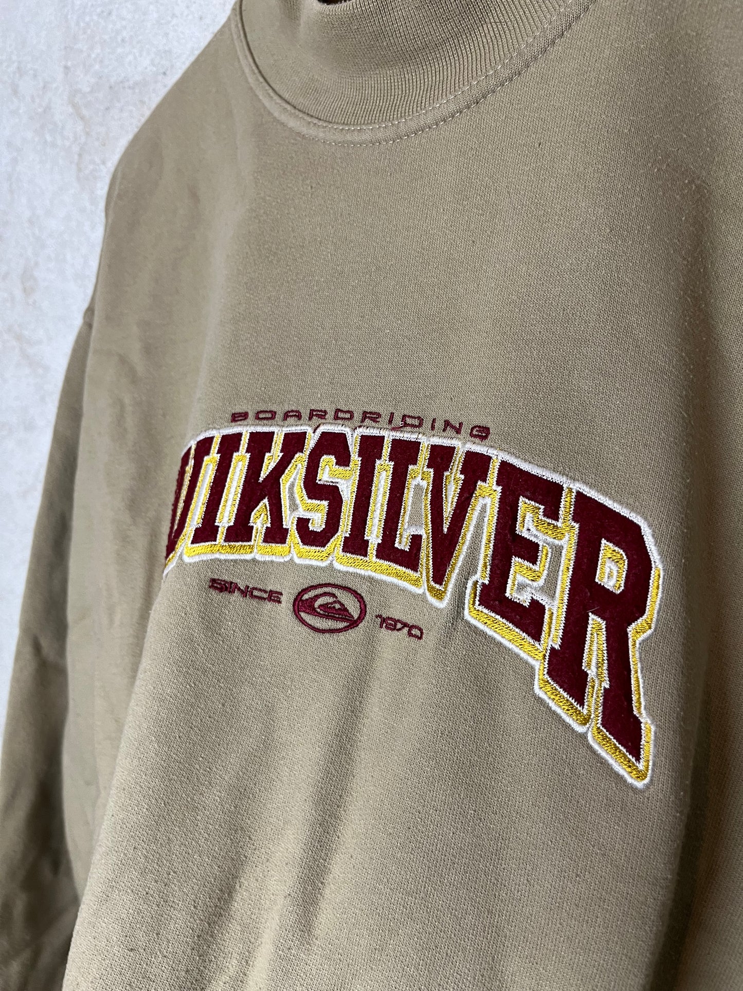 Quiksilver vintage surfwear sweatshirt - L