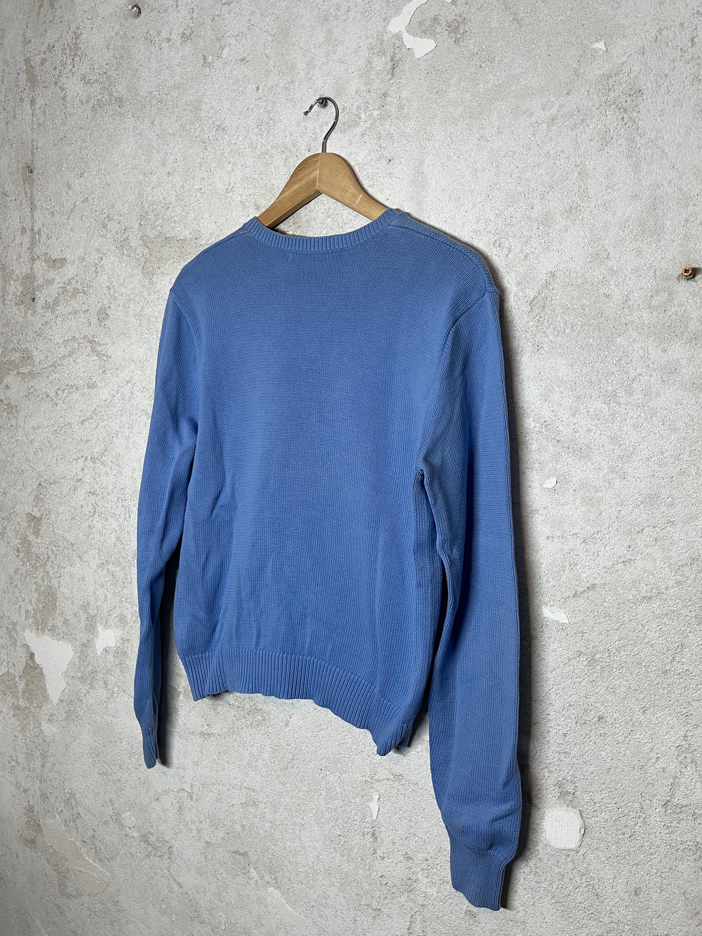 Ralph Lauren V neck knit sweater - L