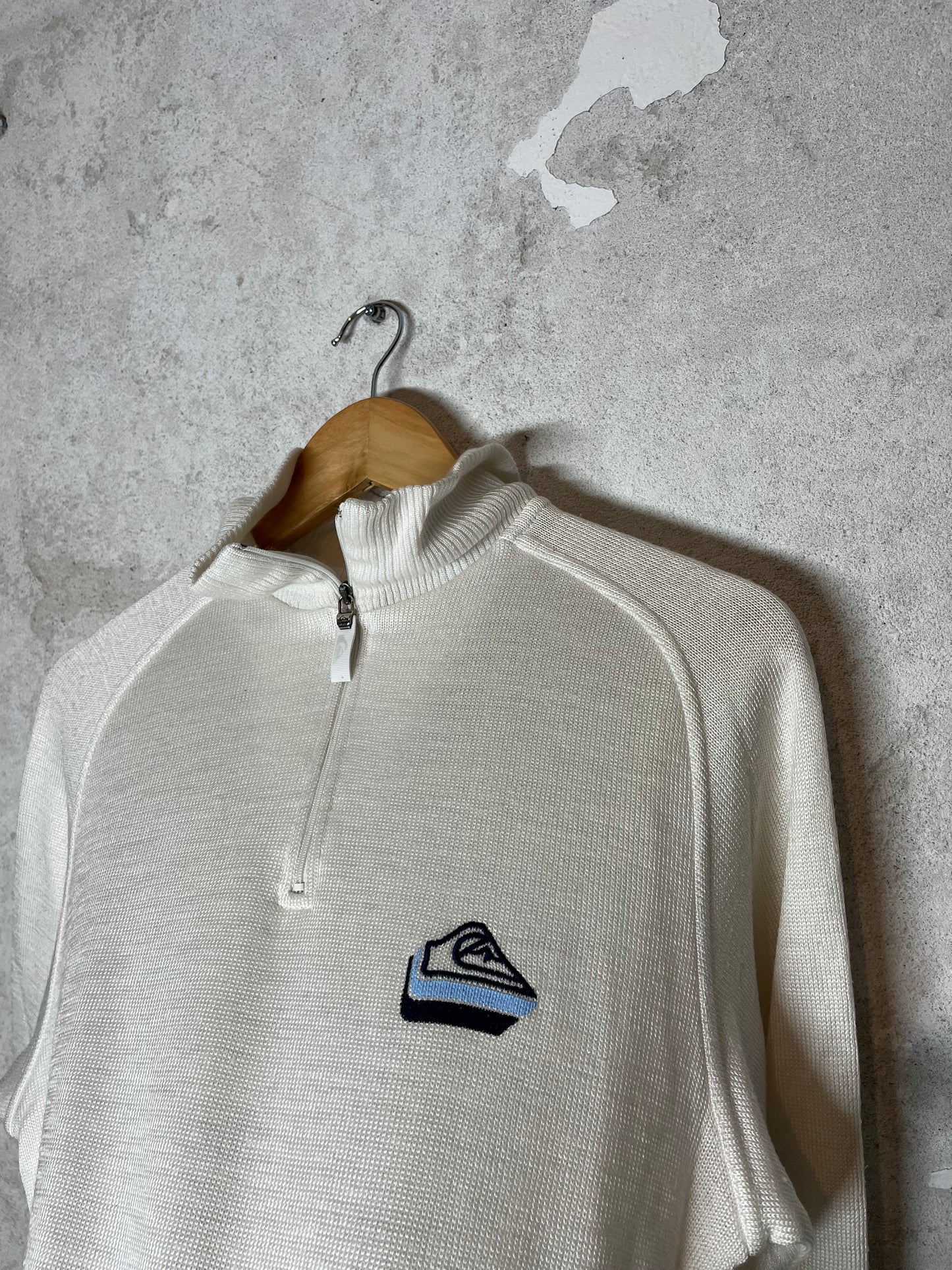 Quiksilver turtleneck 1/4 zip sweater - S