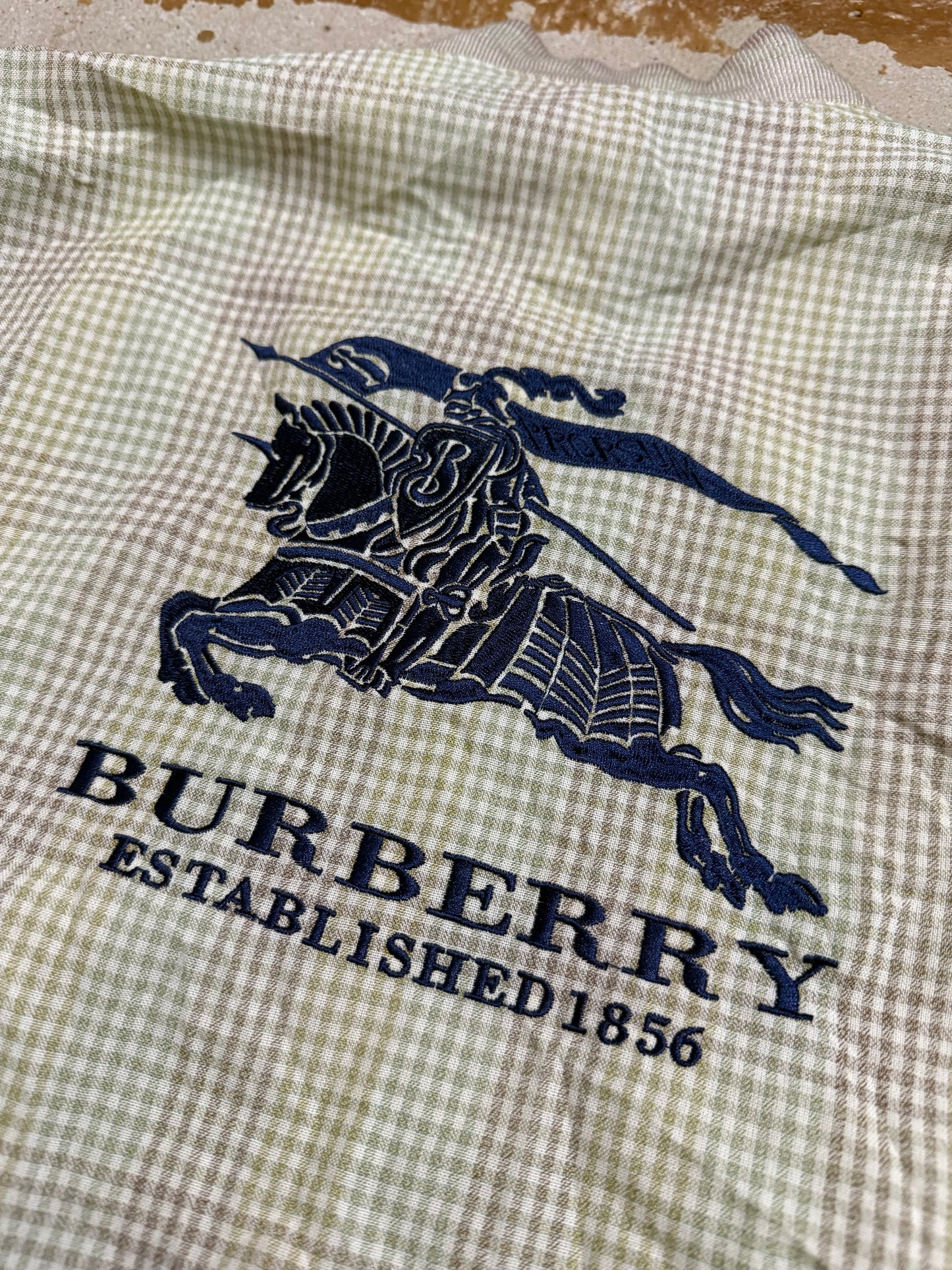 Burberry vintage prorsum embroidered harrington jacket - S