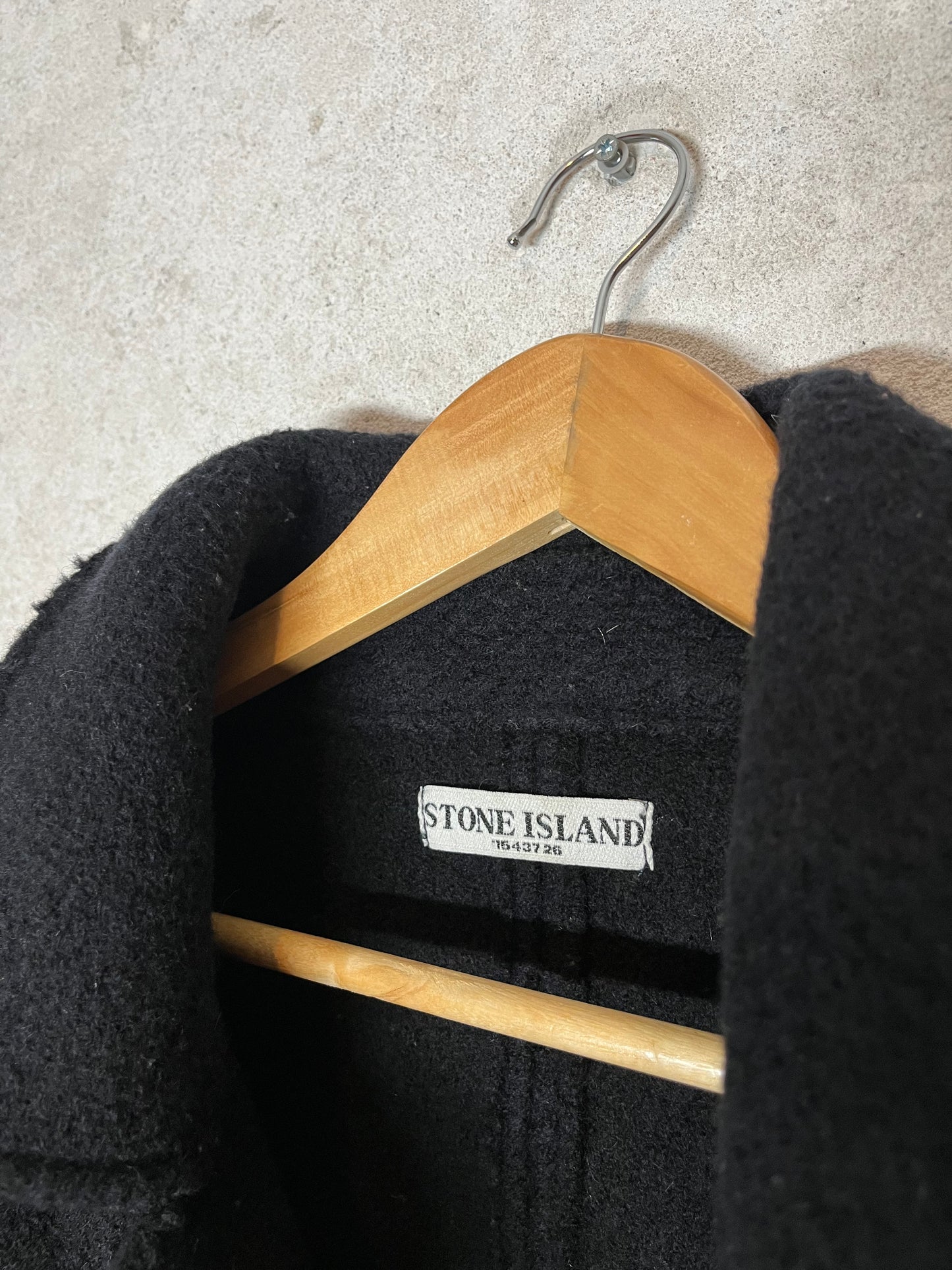 Stone Island wool jacket trenchcoat - L