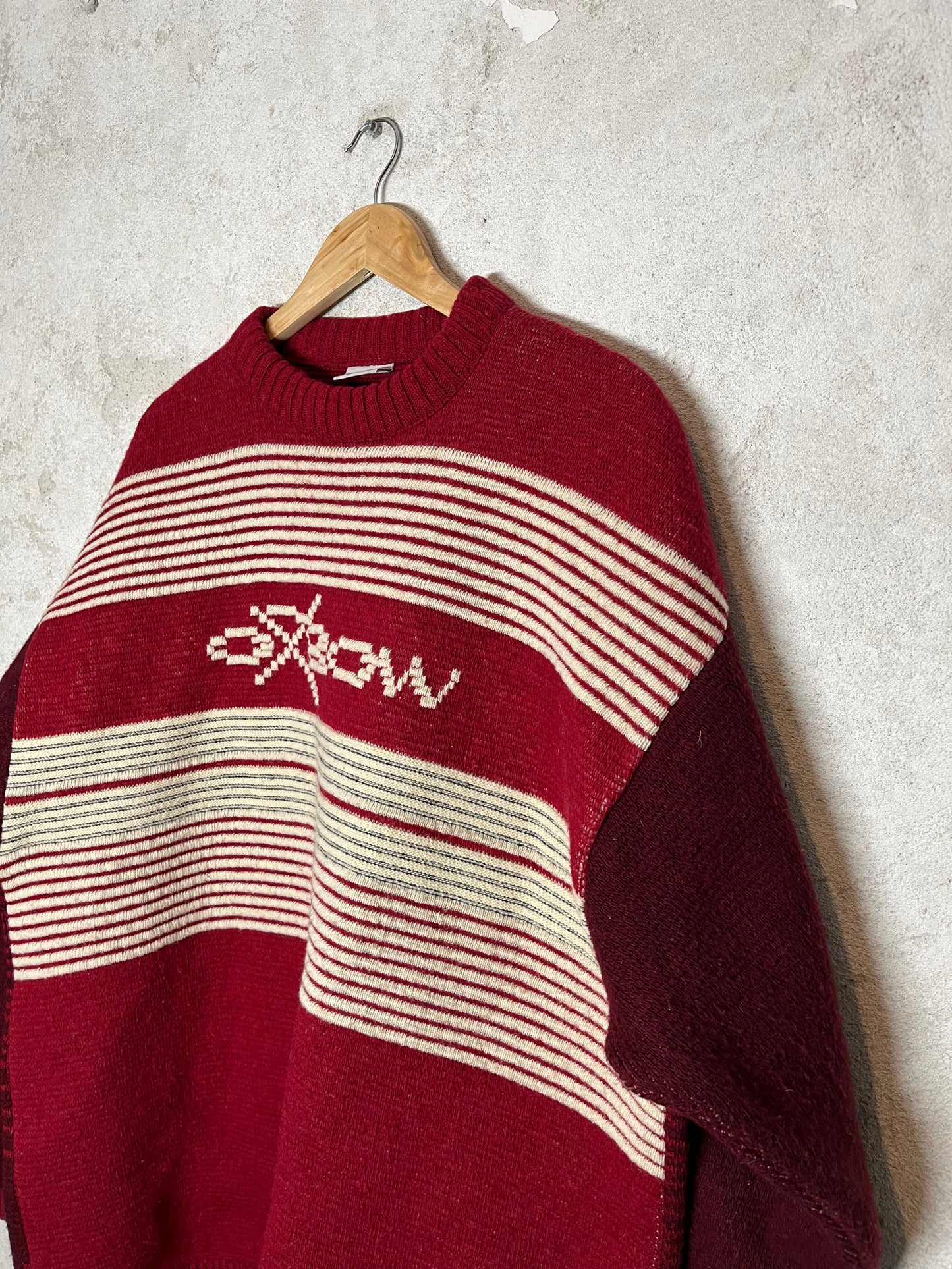 Oxbow vintage 90s heavy knit ski sweater - XXL