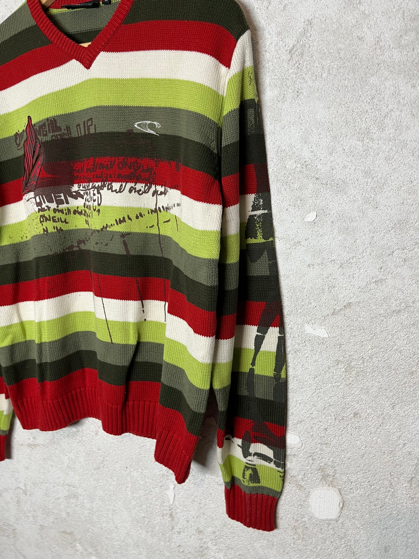 O'neill vintage 2000s surf skate sweatshirt knit - M