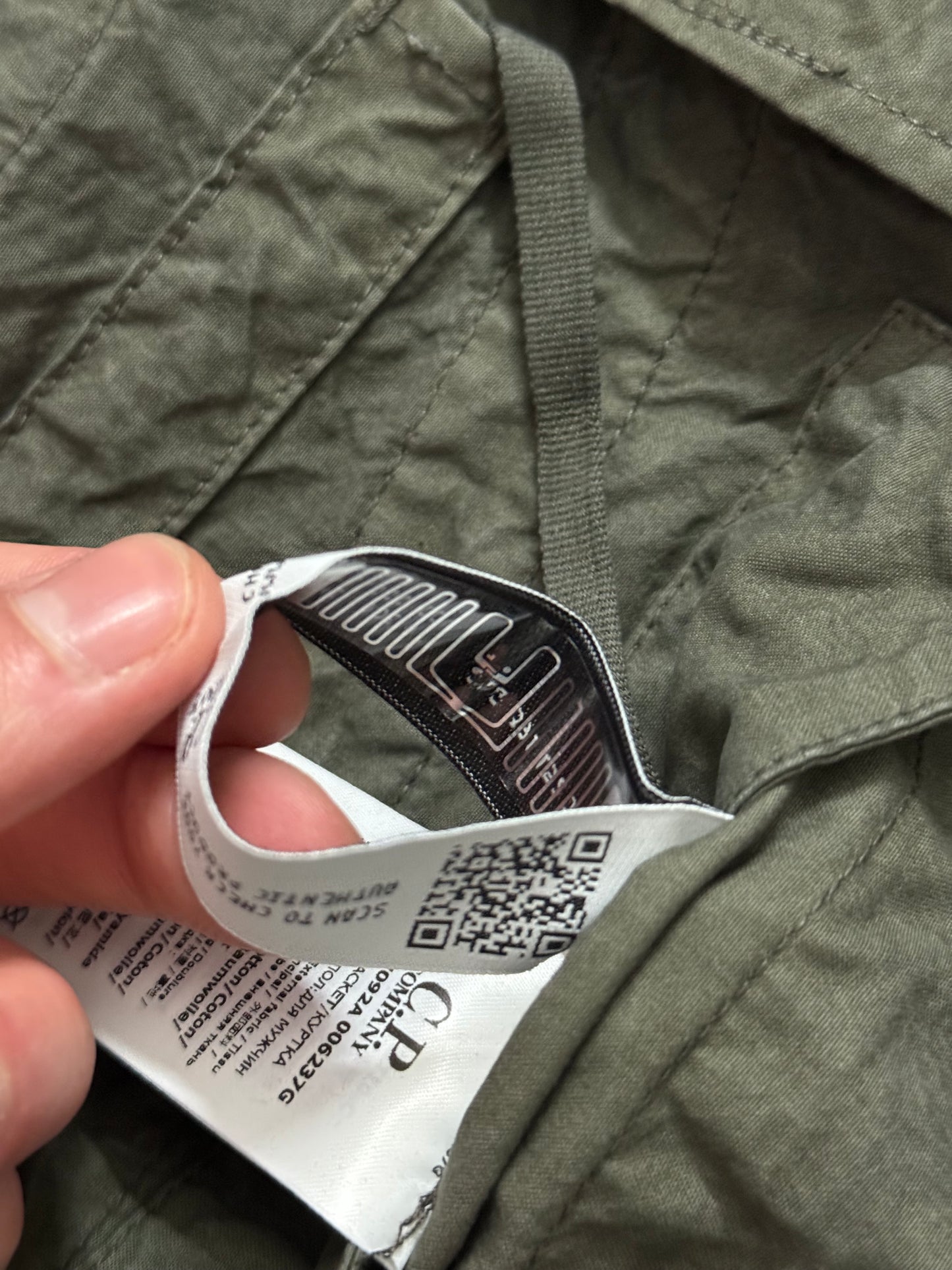 CP Company Ba-Tic Halley Stevensons waxed cotton 2-in-1 winter jacket - S