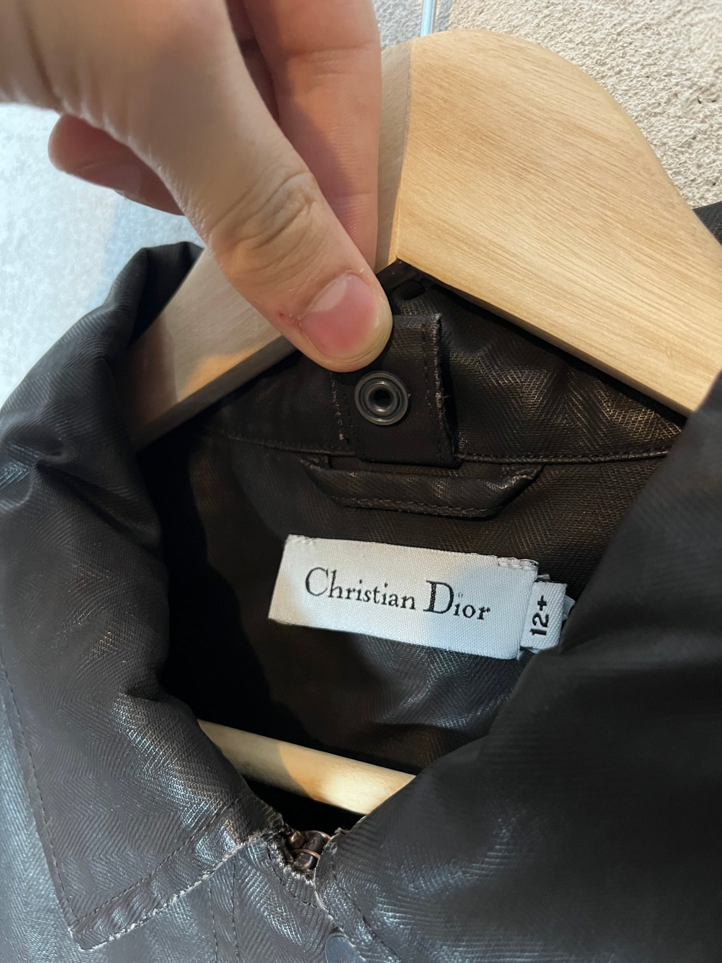 Christian Dior vintage waxed cotton jacket - S