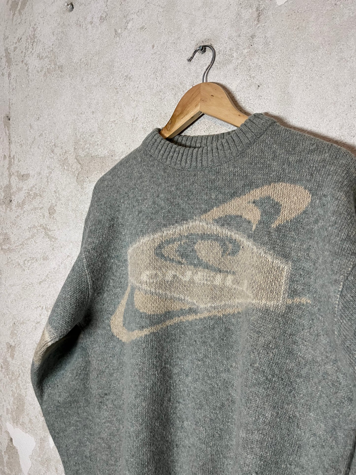 O'neill 90s ski snowboard heavy knit sweatshirt - S