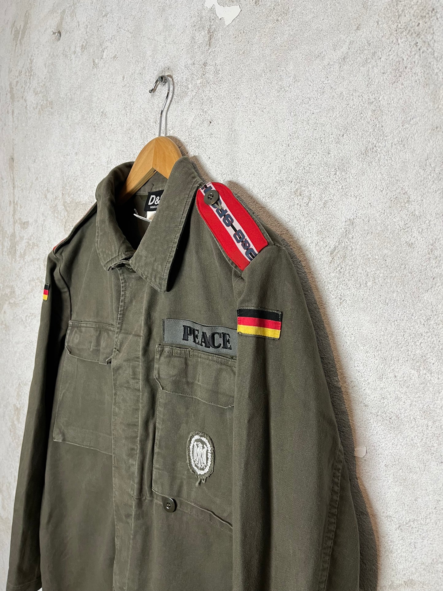 Dolce & Gabbana military peace jacket - L