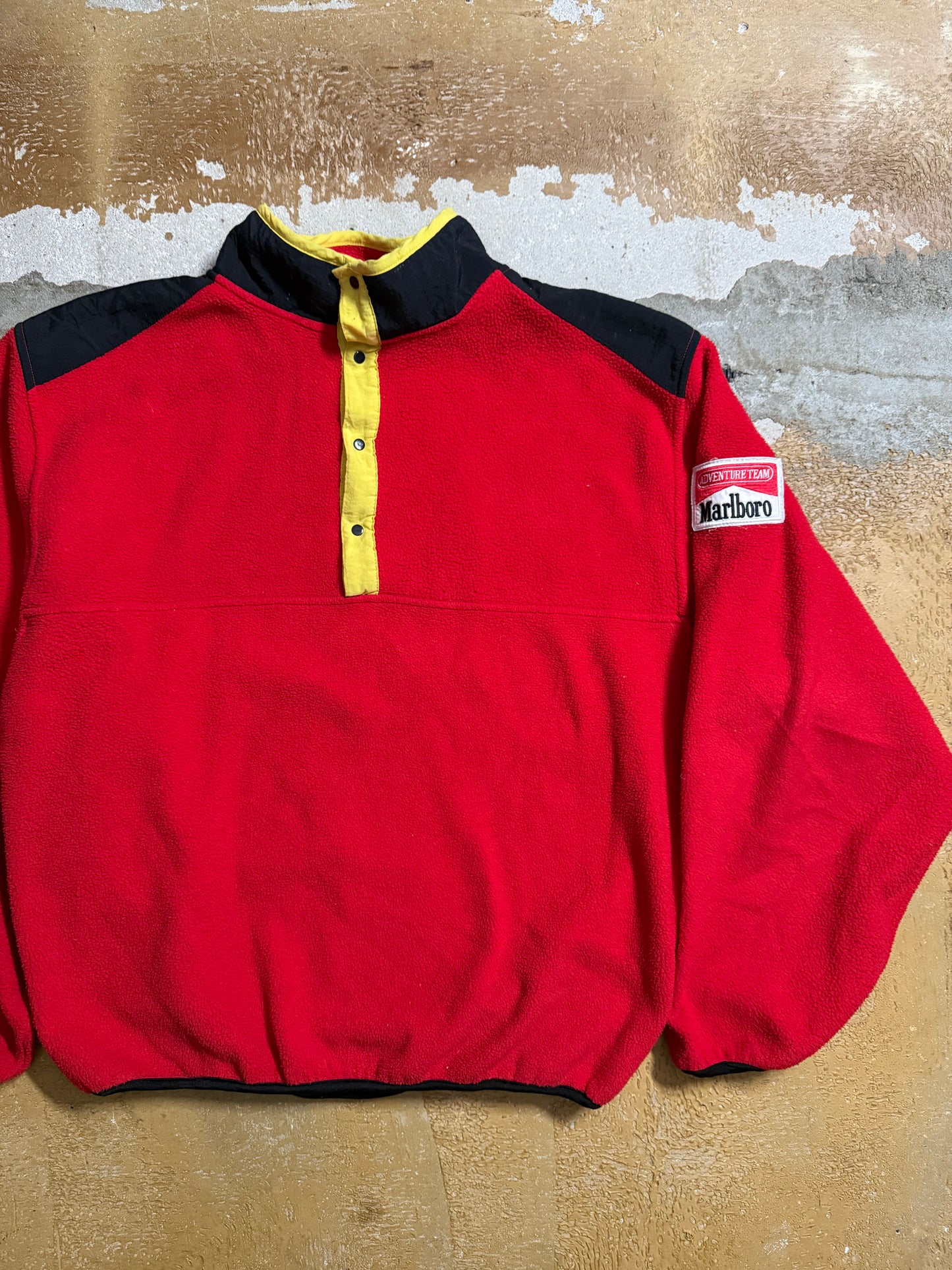 Marlboro vintage adventure team rare fleece sweater - L
