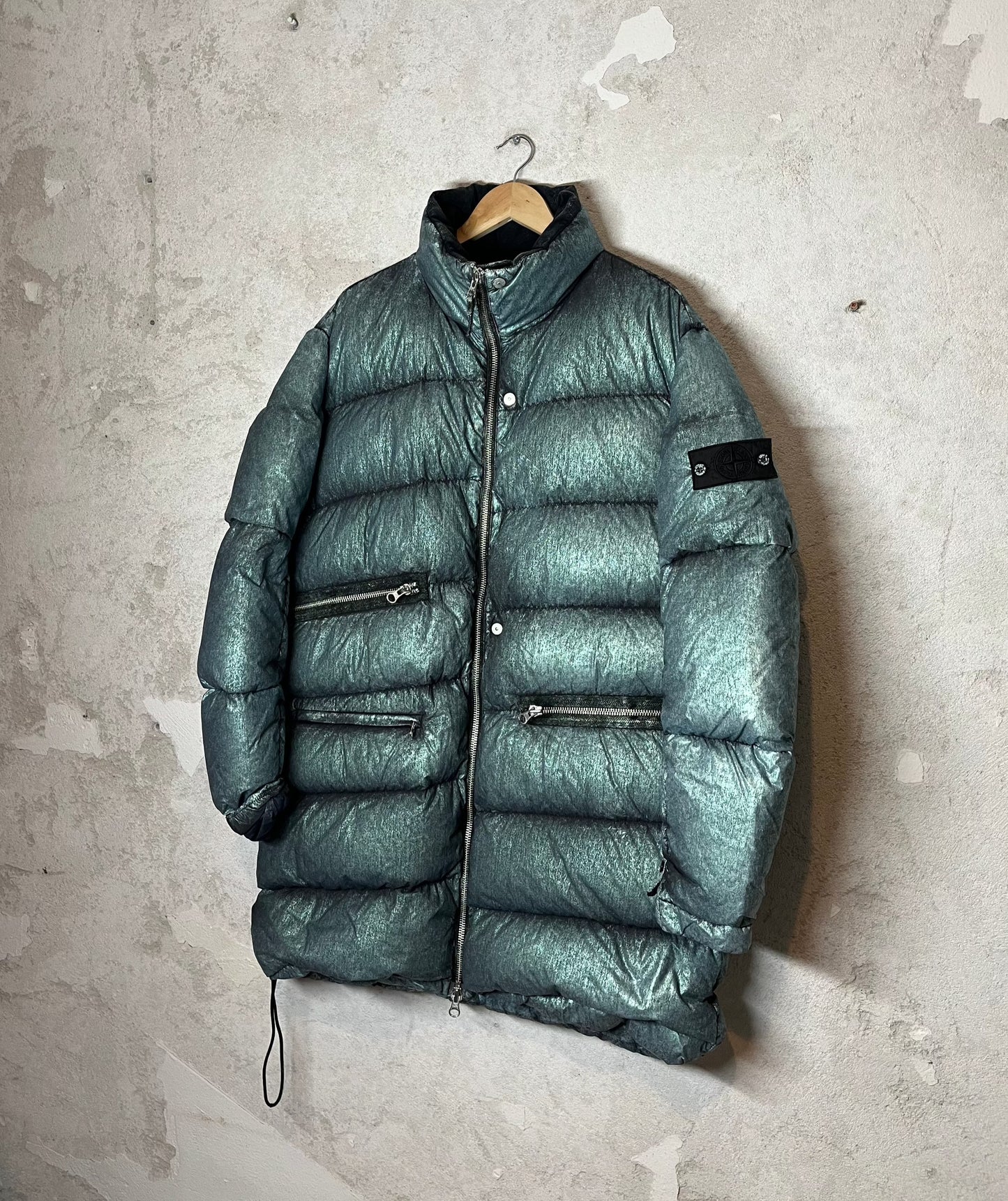 Stone Island Shadow Project Metallic Mist Puffer jacket - XL