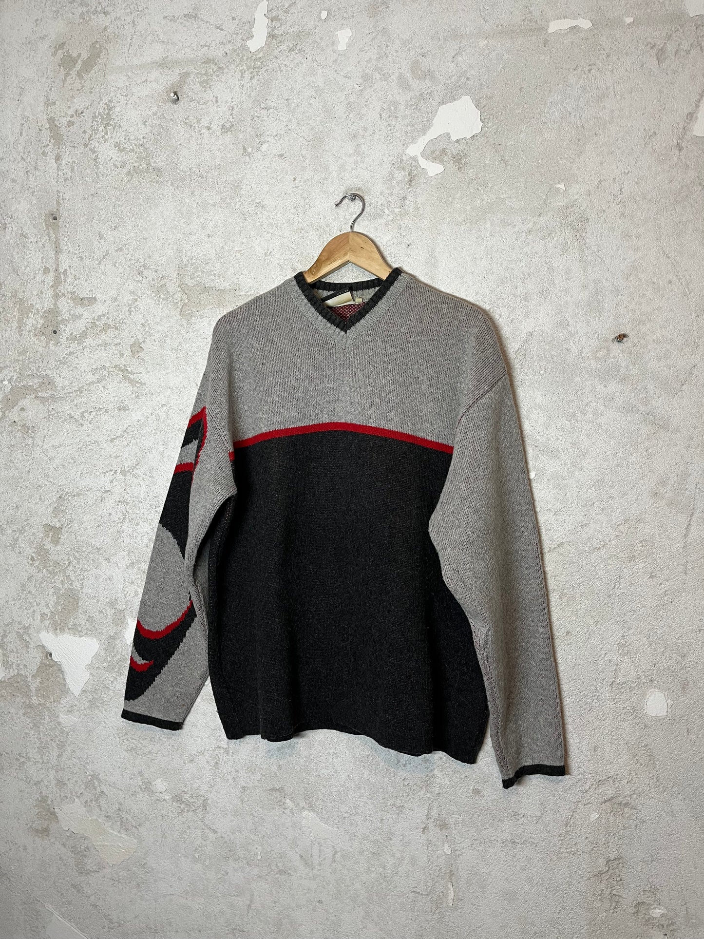 O’neill vintage 90s heavy knit sweatshirt - L