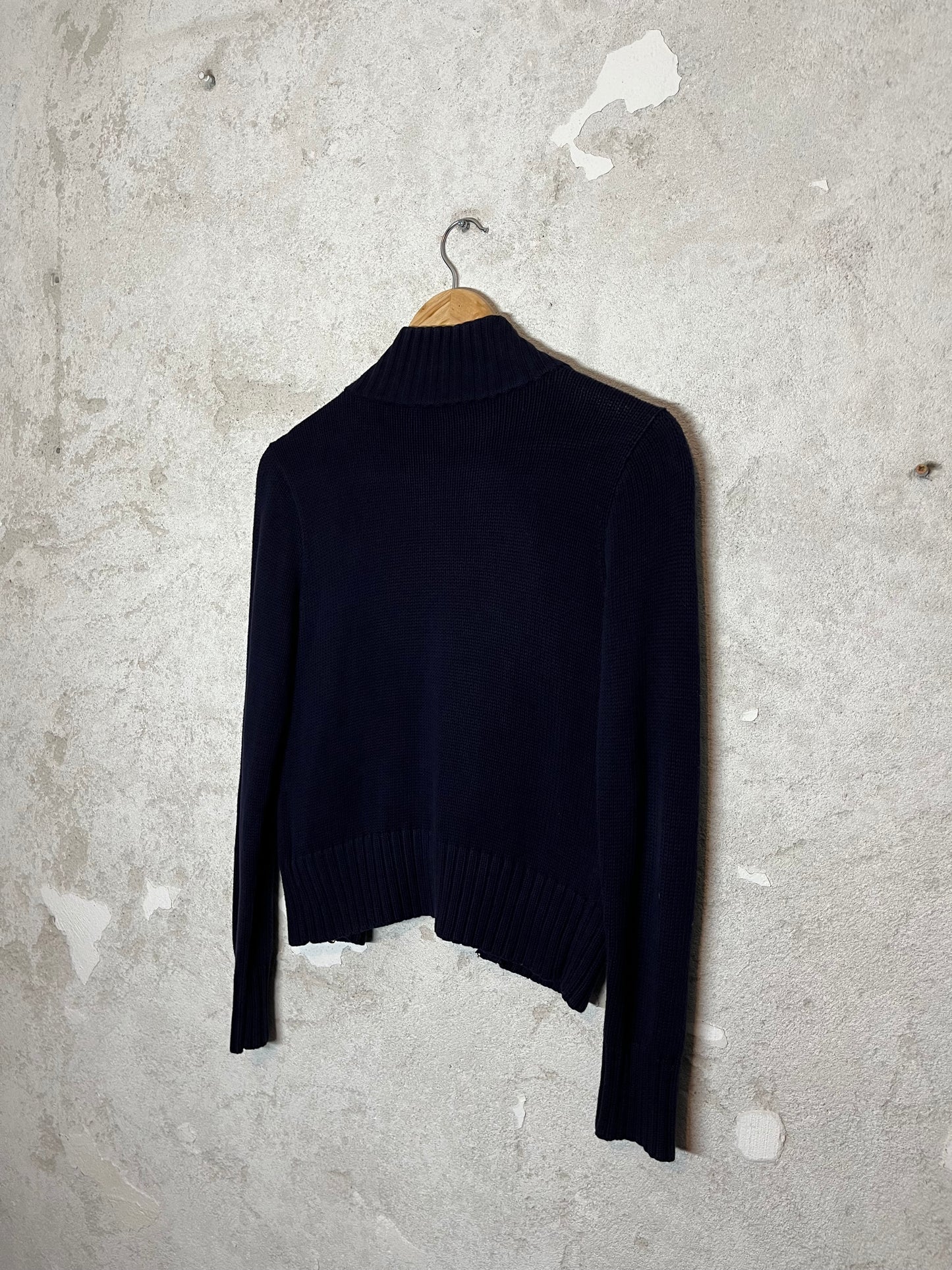 Ralph Lauren knit zip-up sweater vintage - XS/S